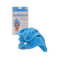 Danielle Creations Infused Turban Hair Towel in Biotin