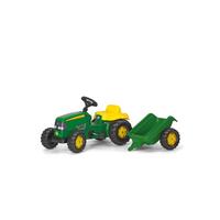Image of Rolly Kid John Deere Tractor ands Trailer