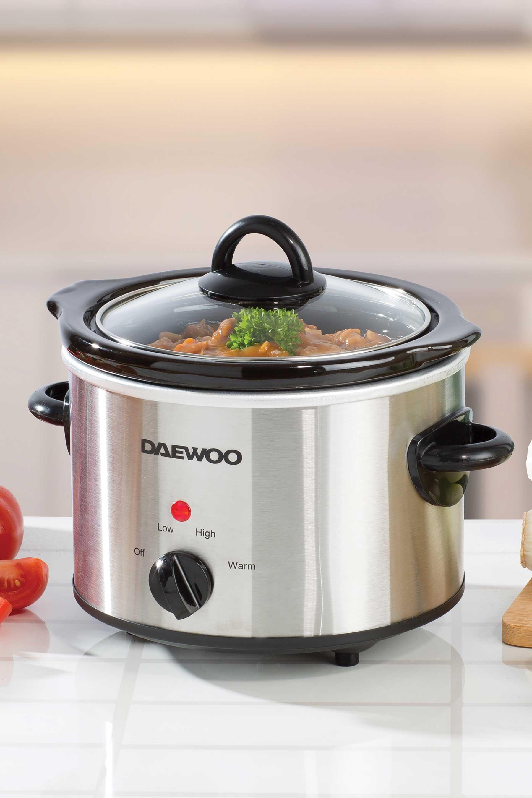 daewoo sda1788 65l slow cooker stainless steel Daewoo sda1788 65l