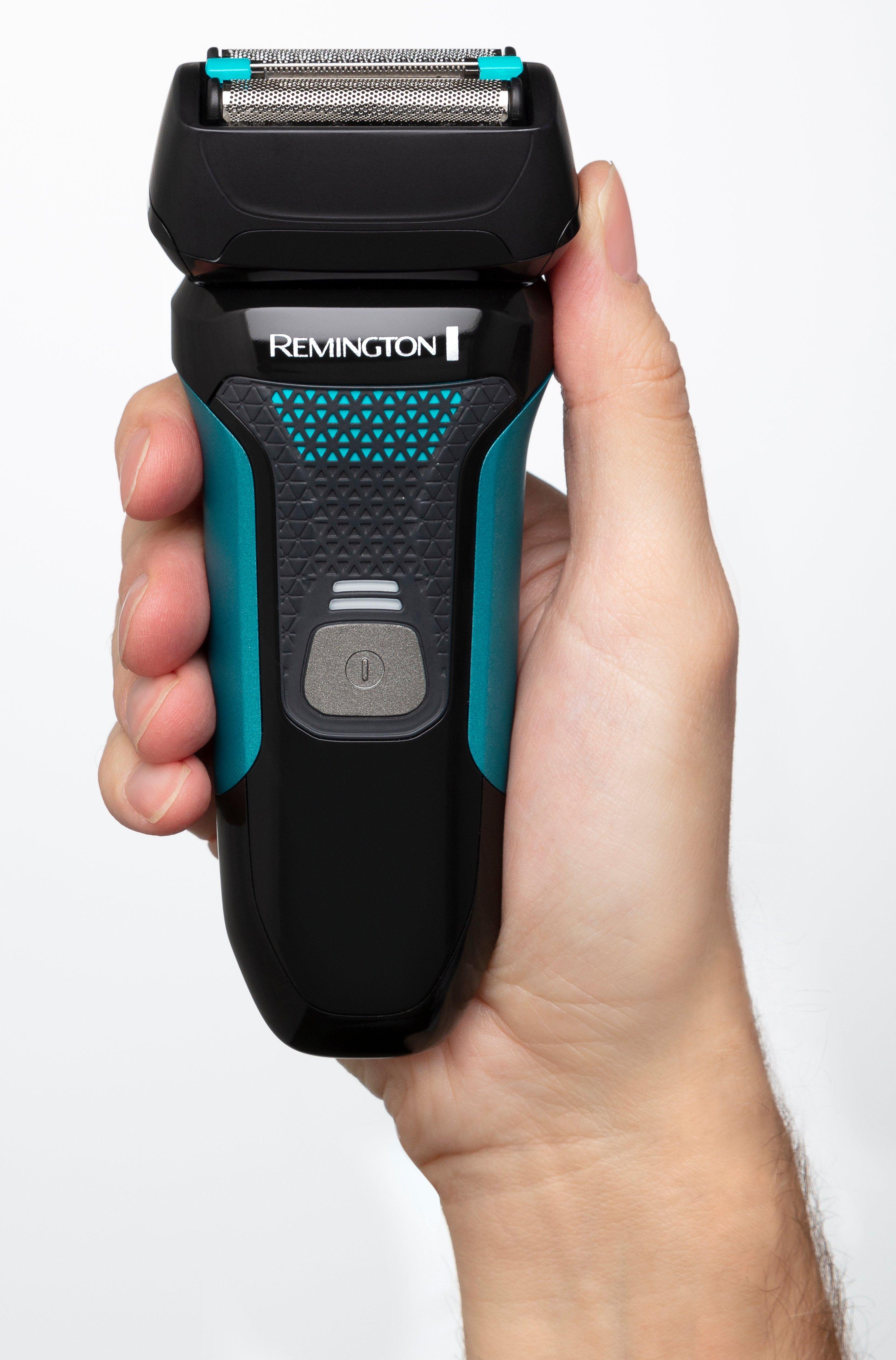 remington style r4 rotary shaver black red Remington style r4 rotary