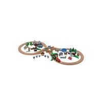 Image of Hey Duggee 50-Piece Safari Wooden Train Set