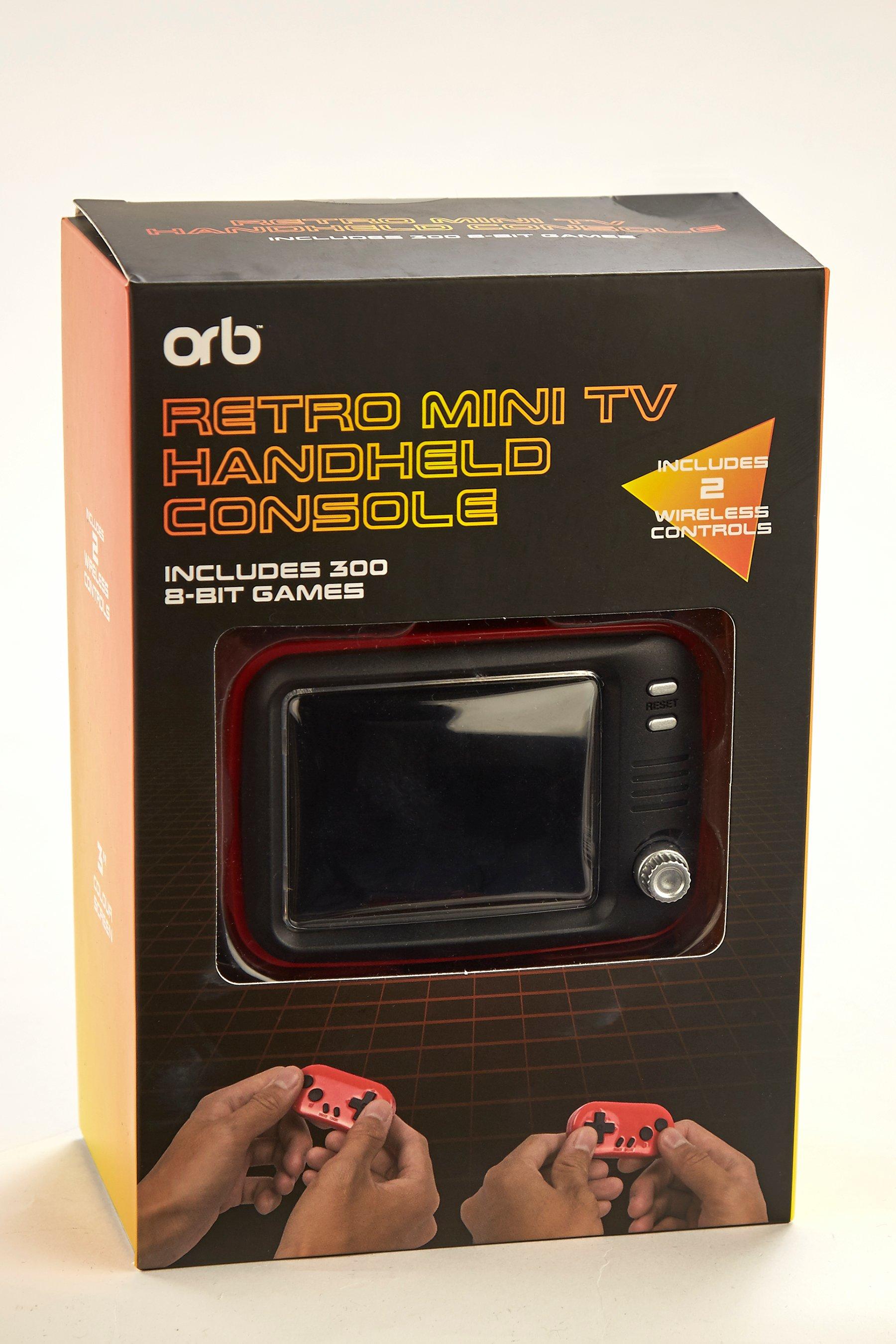 orb retro mini tv handheld console