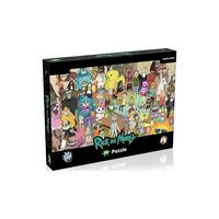 Image of Rick and Morty Jigsaw Puzzle