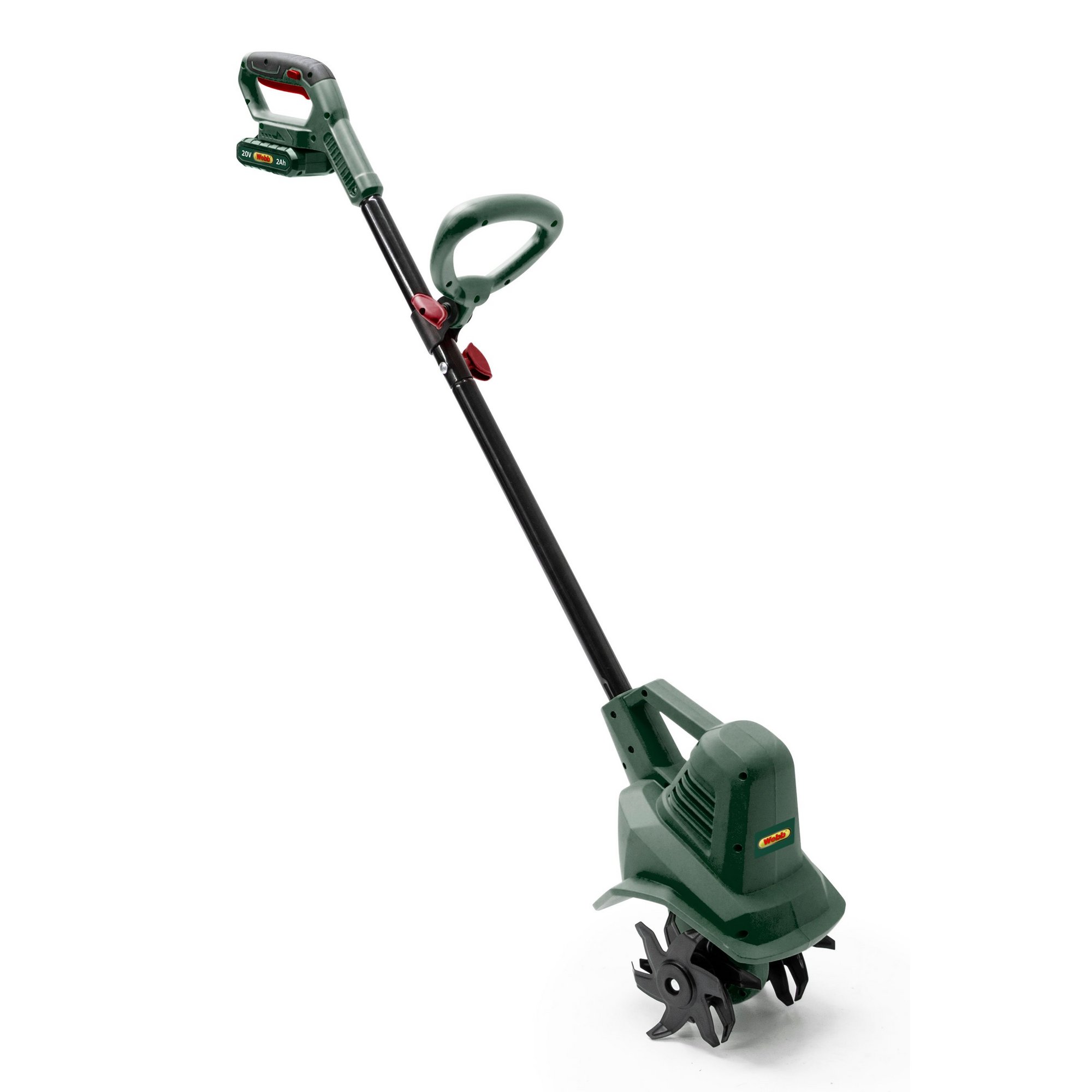 Webb 20v Cordless 19cm Tiller with Battery and Charger