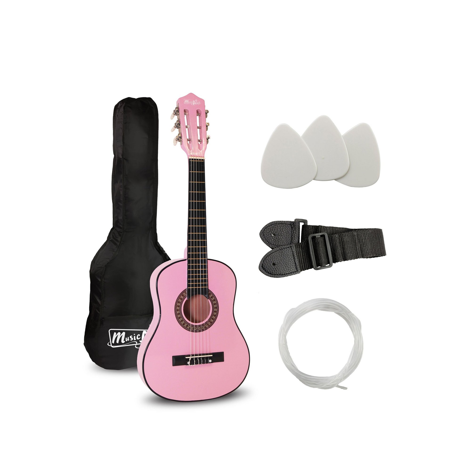 Music Alley Music Alley Kids Acoustic Guitar | Pink