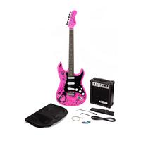 Image of Jaxville Electric Guitar Package - Pink Punk