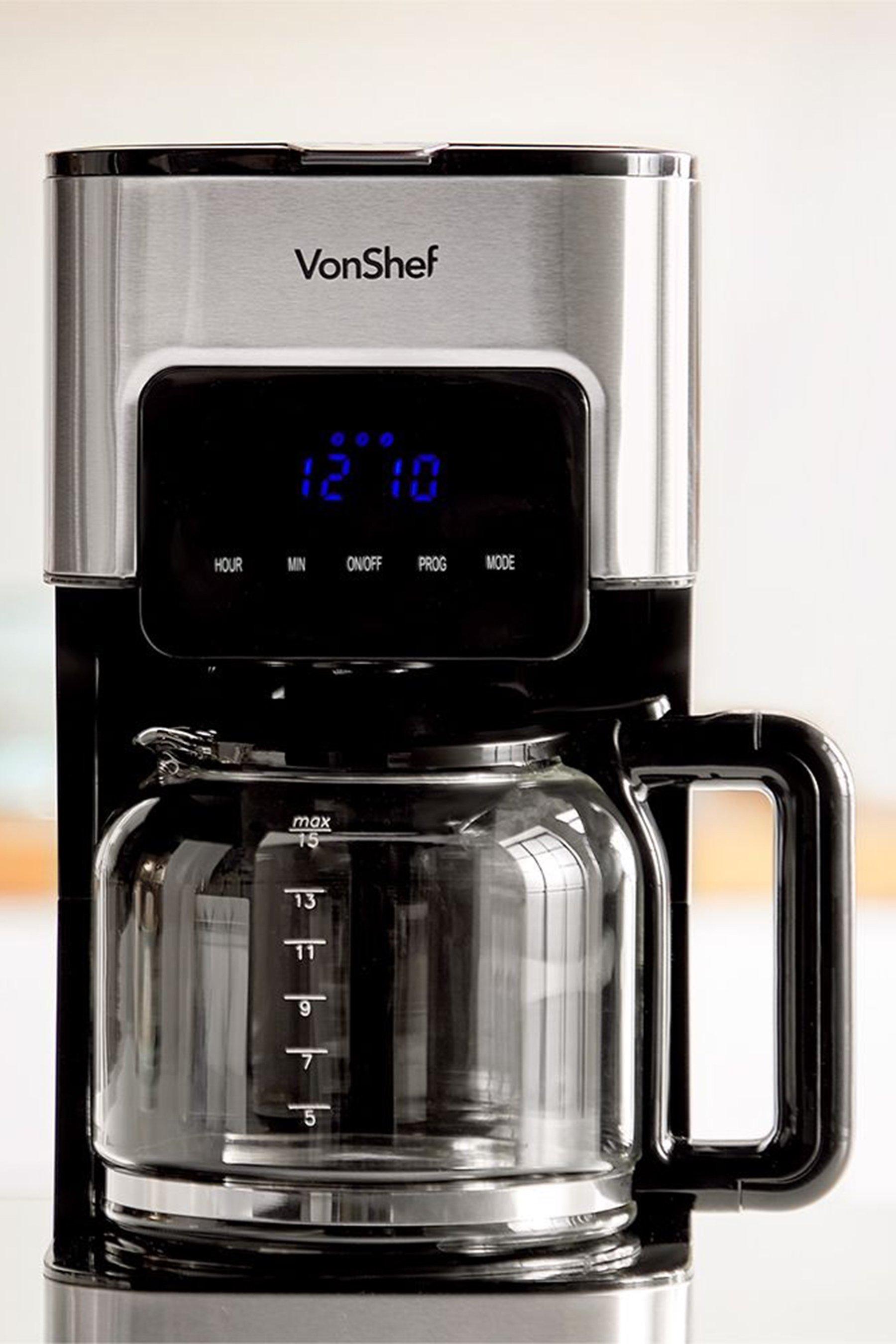 VonShef 1.5L Filter Coffee Machine | Studio