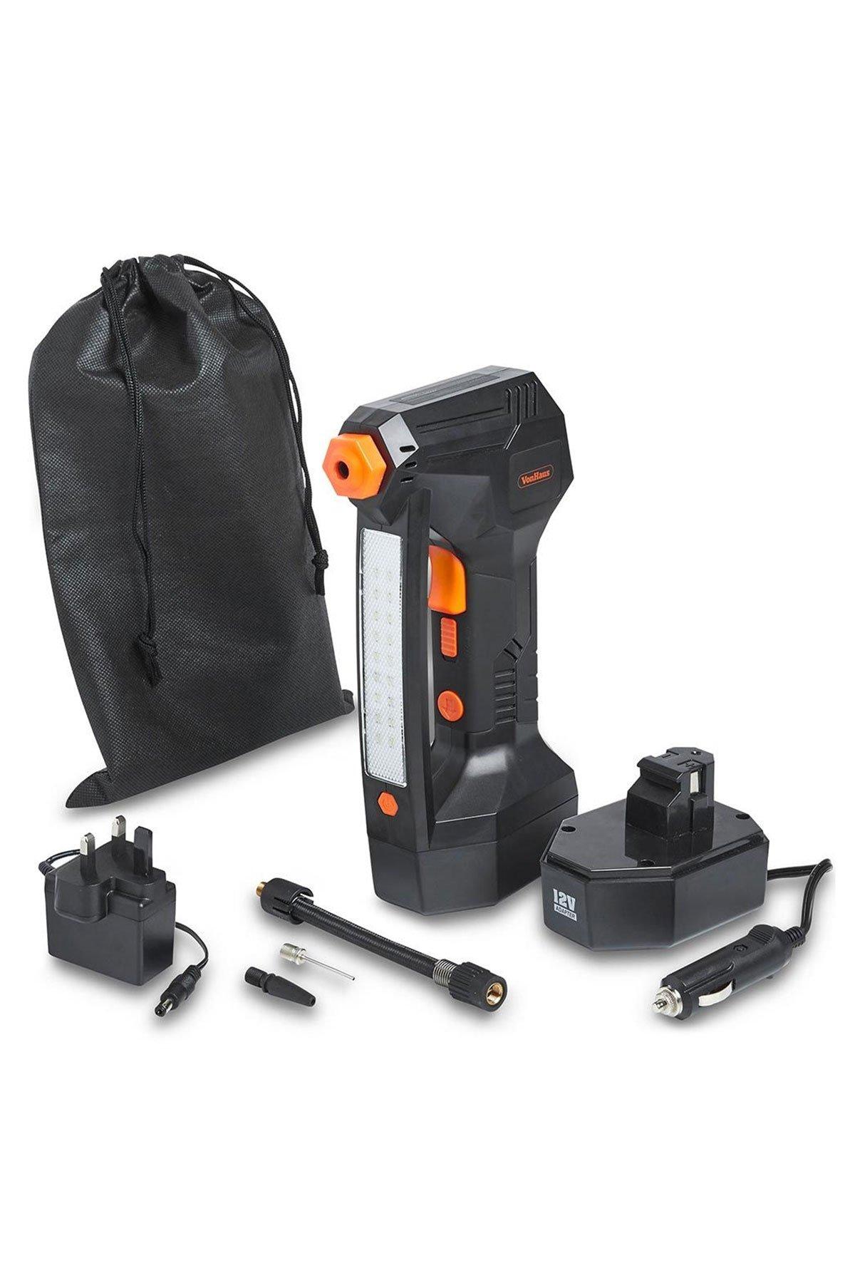 12V Tyre Inflator Spare Battery VonHaus UK