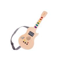 Image of Classic World Glowing Wooden Electric Guitar