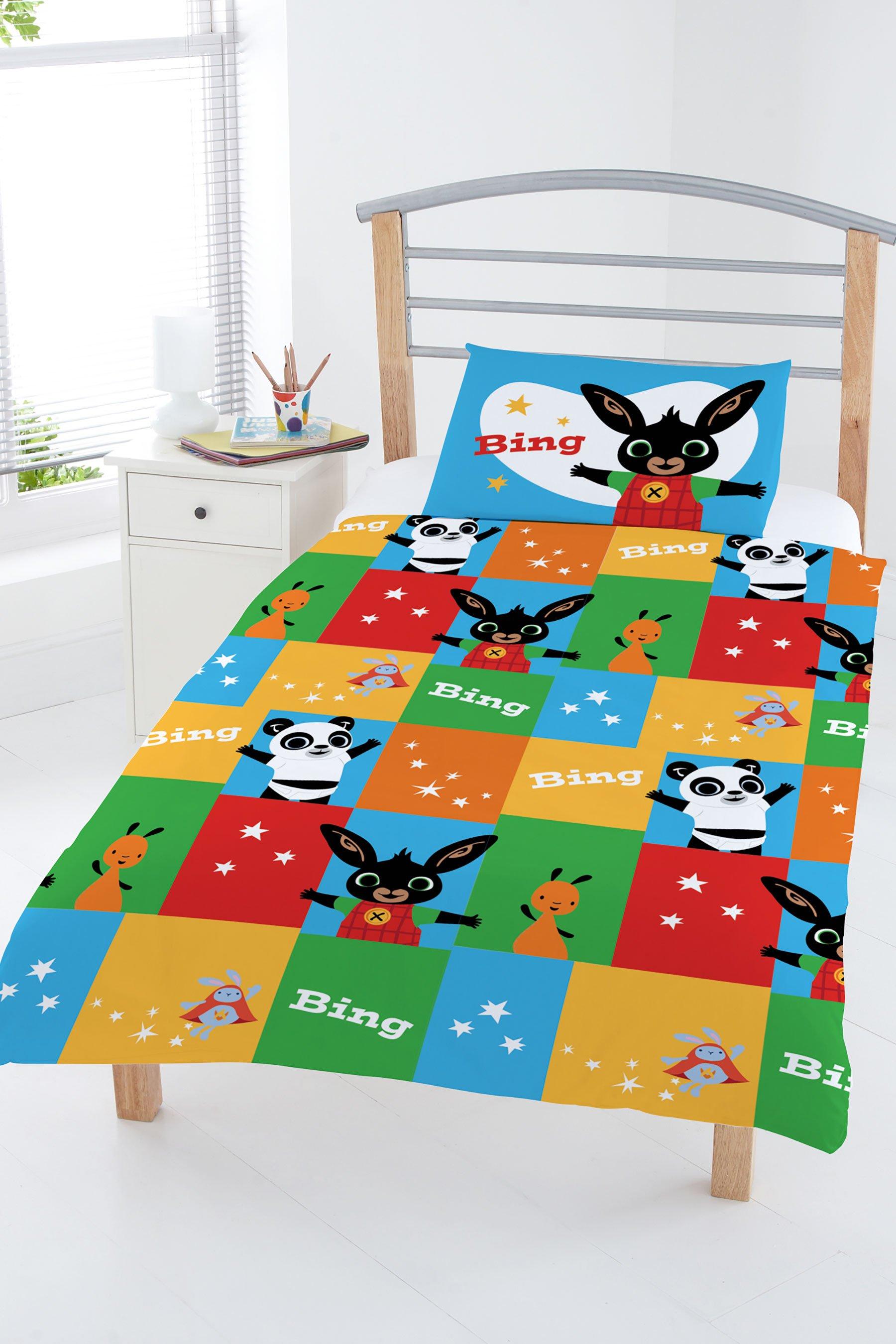 bing cot bedding