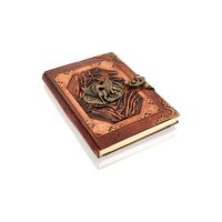 Image of Woodland Leathers Journal Mythical Pegasus Motif Genuine Leather