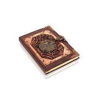 Image of Woodland Leathers Journal Tree of Knowledge Motif Genuine Leather