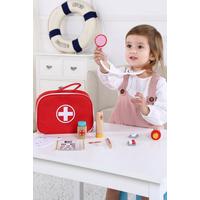 Image of Wooden Medical Set