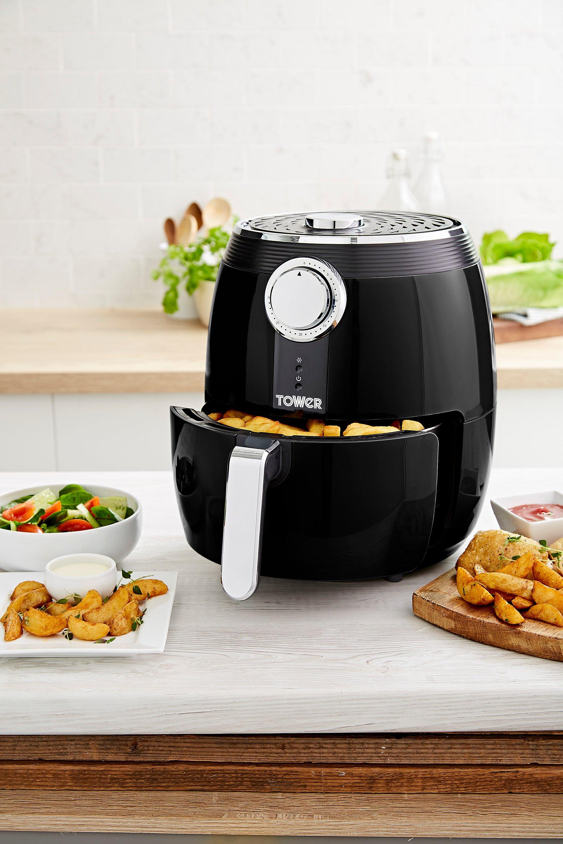 Tower T17088 9l Vortx Dual Basket Air Fryer With Smart Finish Tower Us 5406