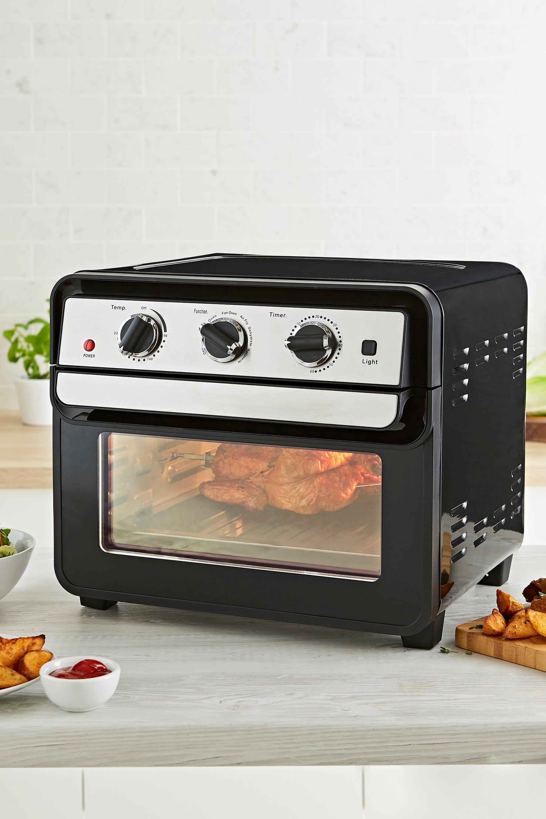 Tower T17051blk Vortx Xl 14.5L 5In1 Digital Air Fryer Oven Black