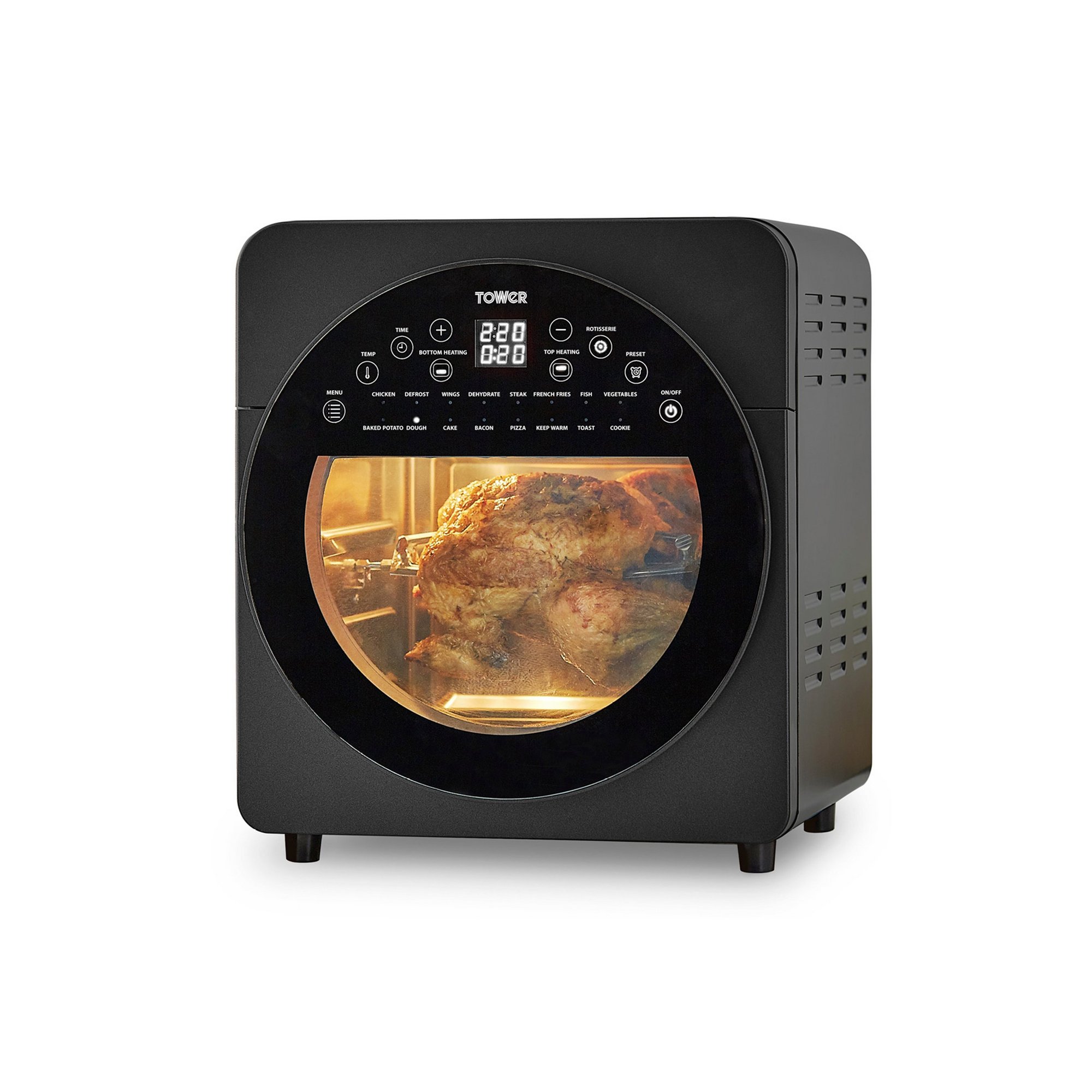Tower Vortx XL 14.5Litre 5in1 Digital Air Fryer Oven with Rotisserie