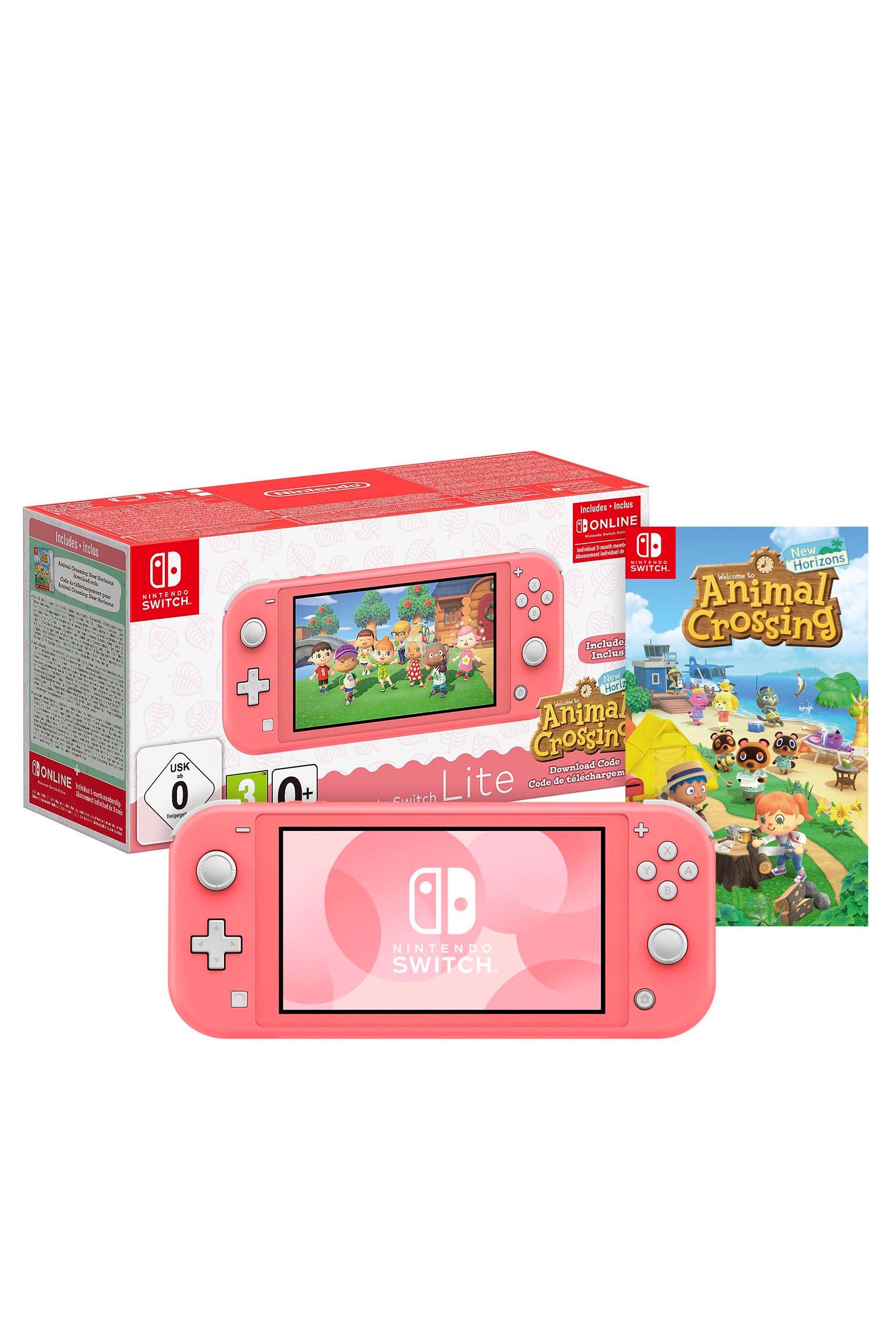 is animal crossing new horizons on switch lite