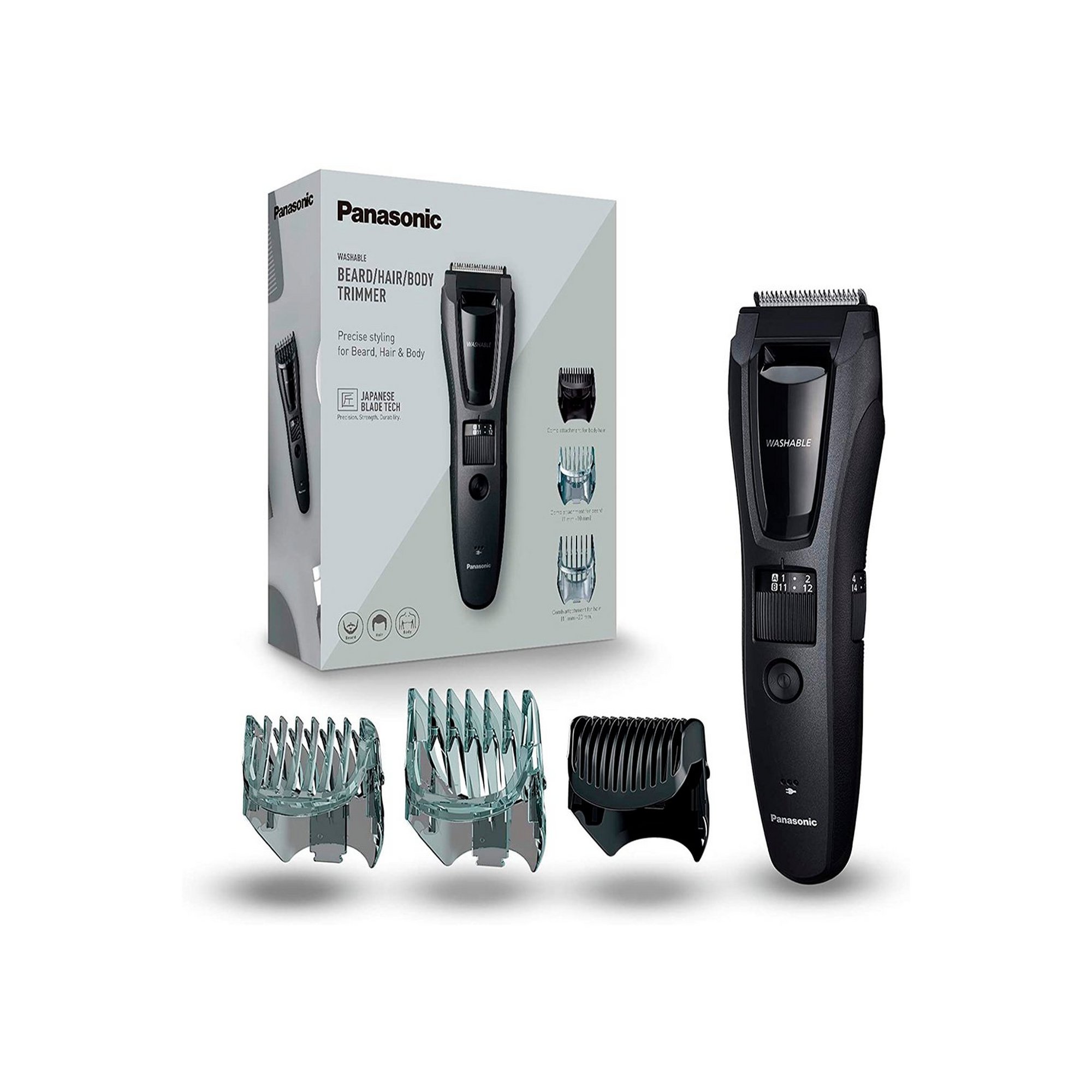 Panasonic Mains and Rechargeable Beard + Hair Trimmer