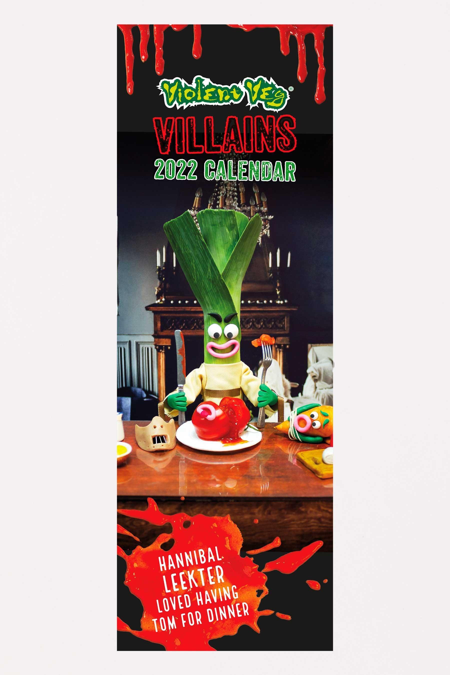 Slim Violent Veg 2022 Calendar | Studio