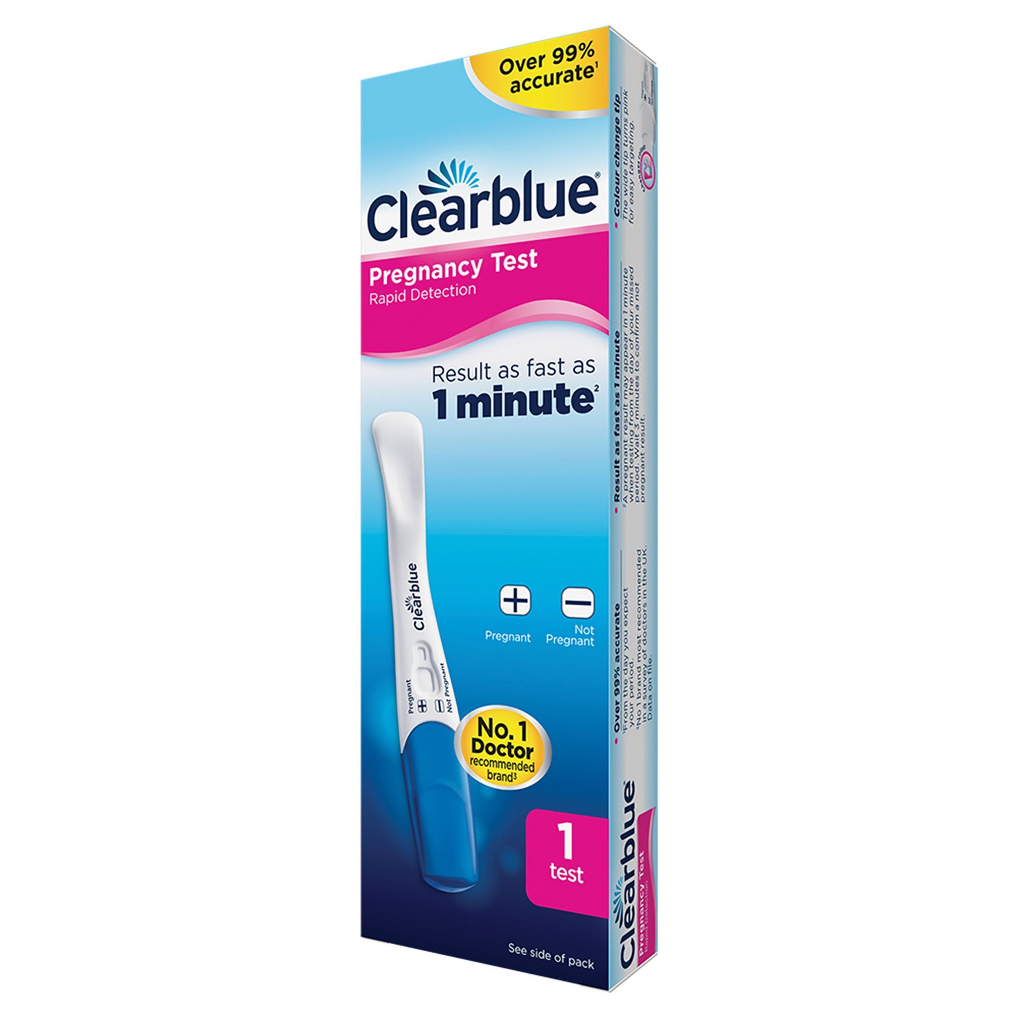 Image of Clearblue Rapid Detection Pregnancy Test (1 Test)
