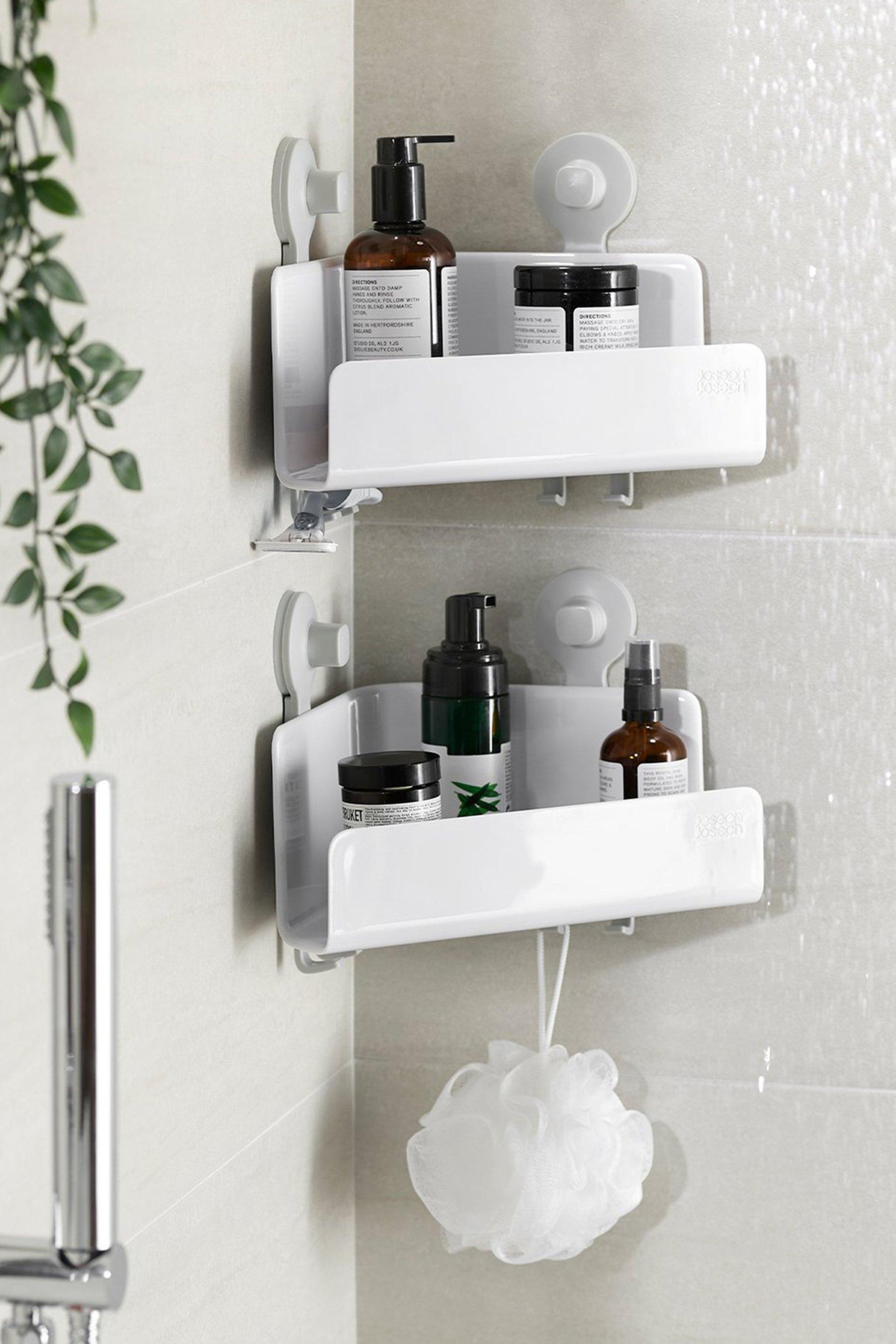 EasyStore™ 2-piece Corner Shower Shelf Set