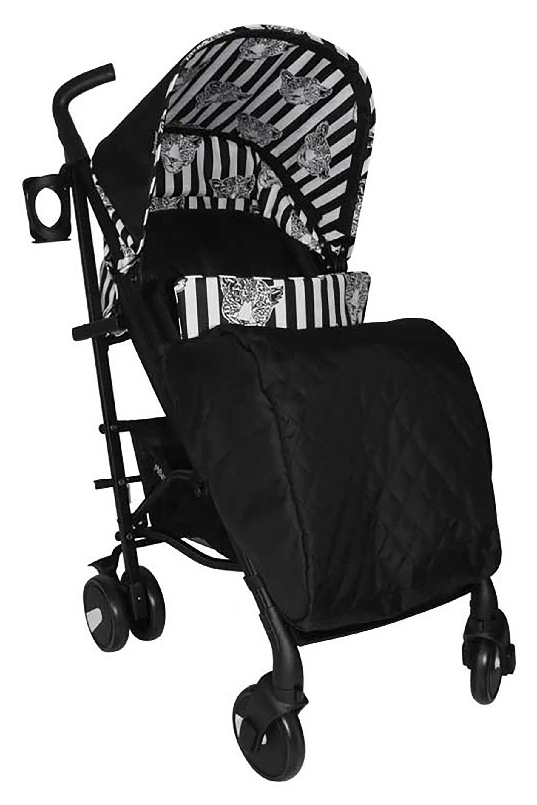 monochrome stroller