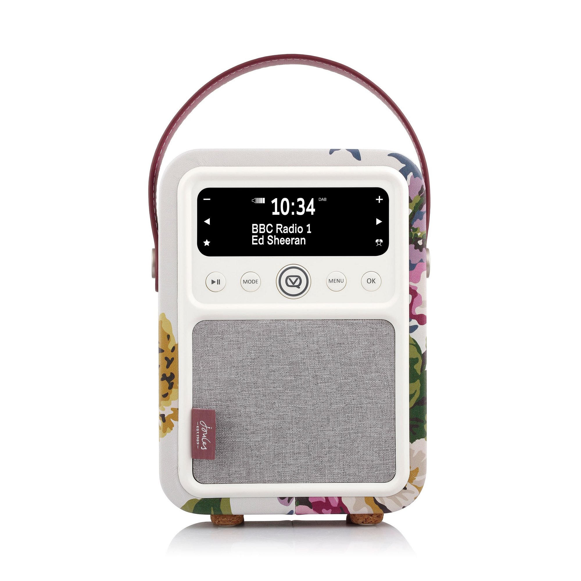 VQ Monty Joules Cambridge Floral DAB Bluetooth Digital Radio