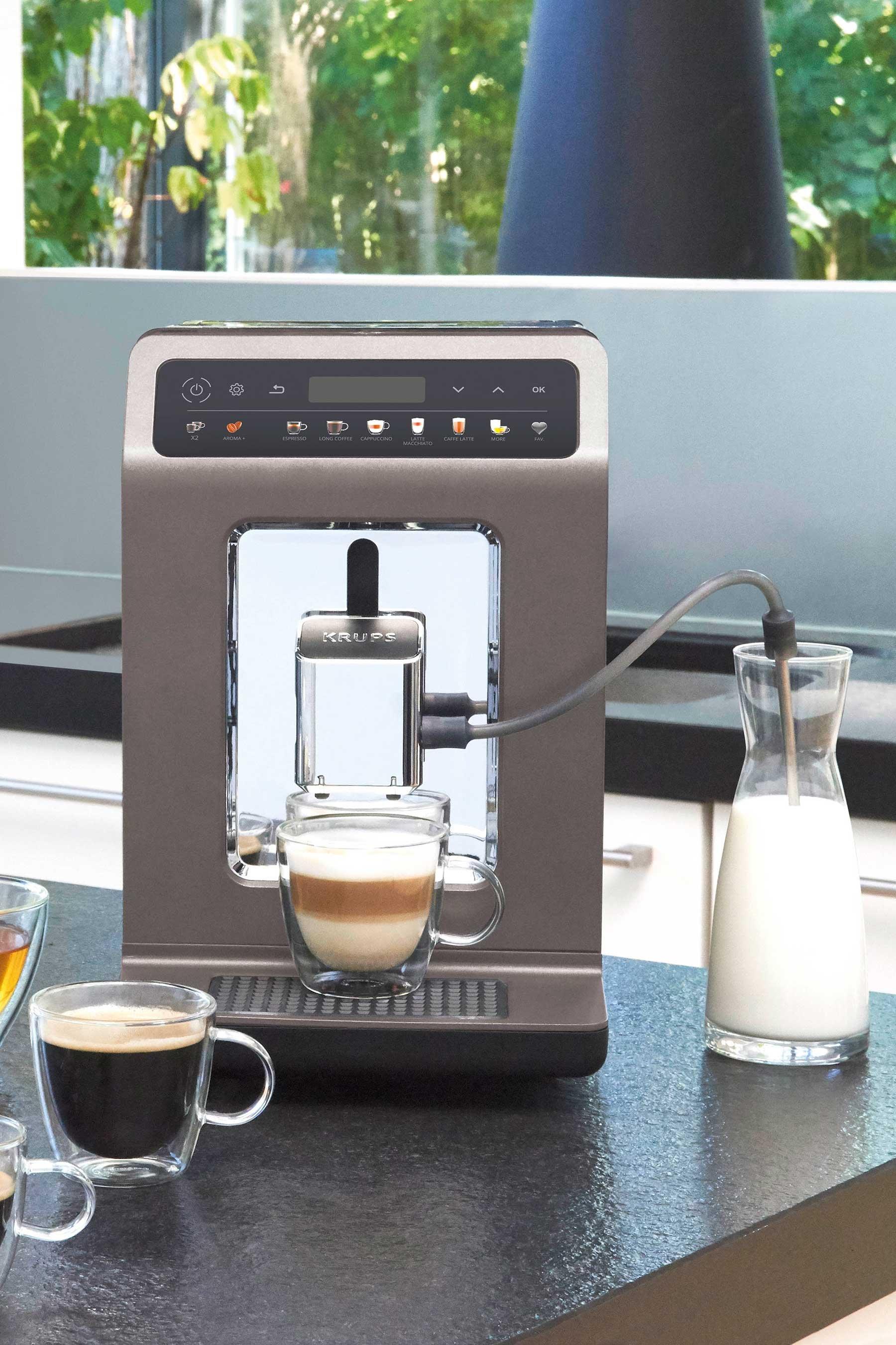 krups barista automatic espresso bean to cup stain Krups barista automatic espresso bean to