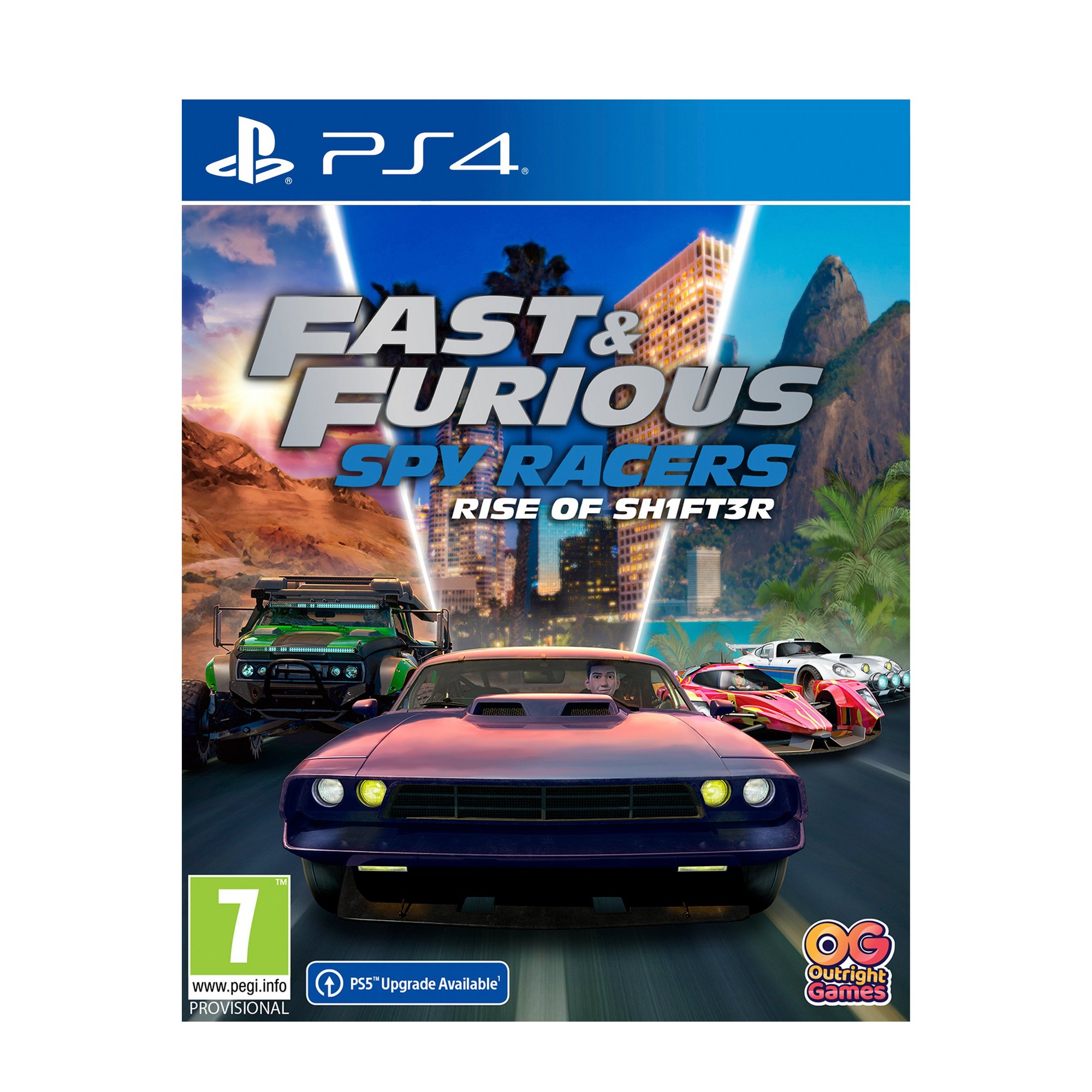 Sony PS4: Fast and Furious Spy Racers Rise Of SH1FT3R