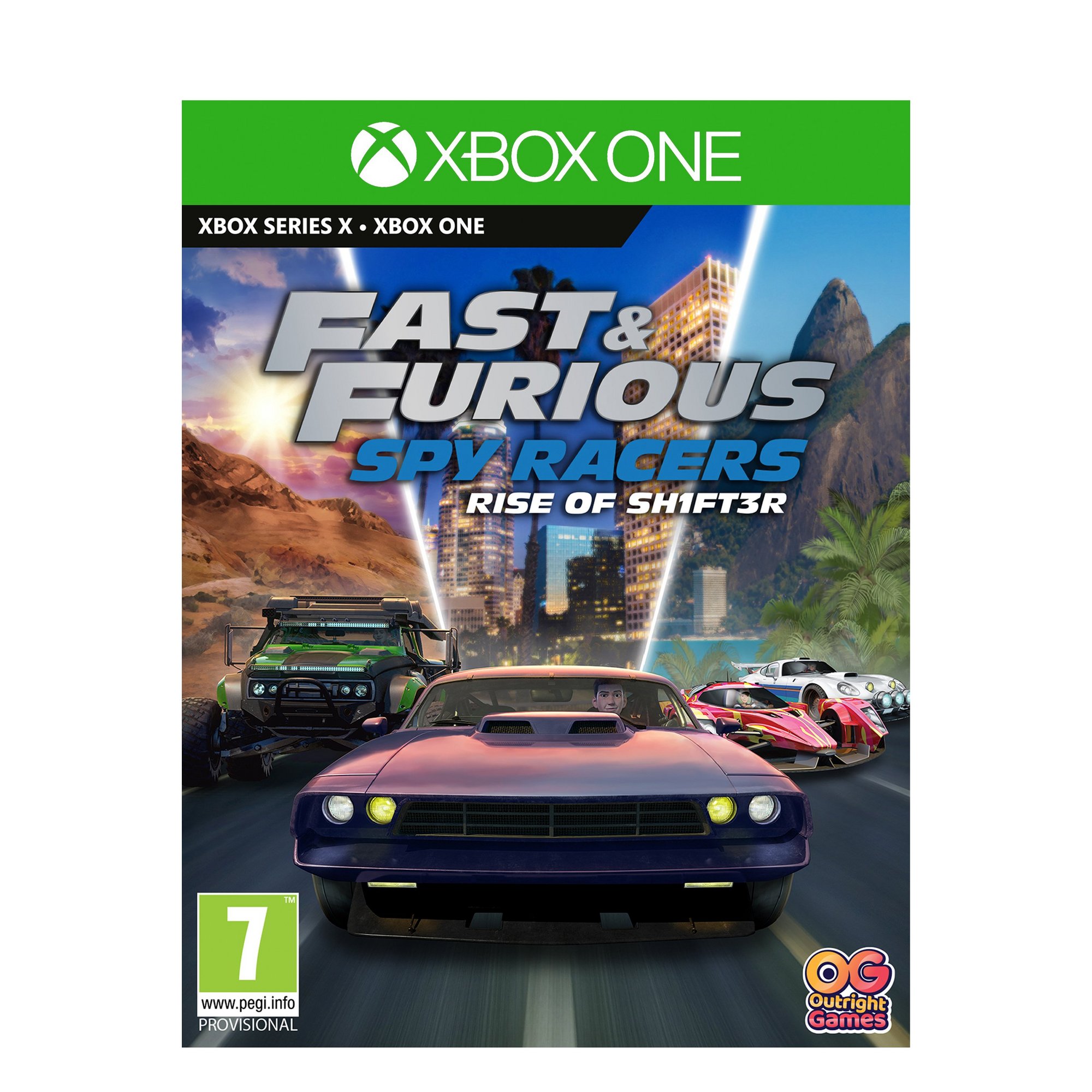 Microsoft Xbox One/Xbox Series X: Fast and Furious Spy Racers Rise Of SH1FT3R