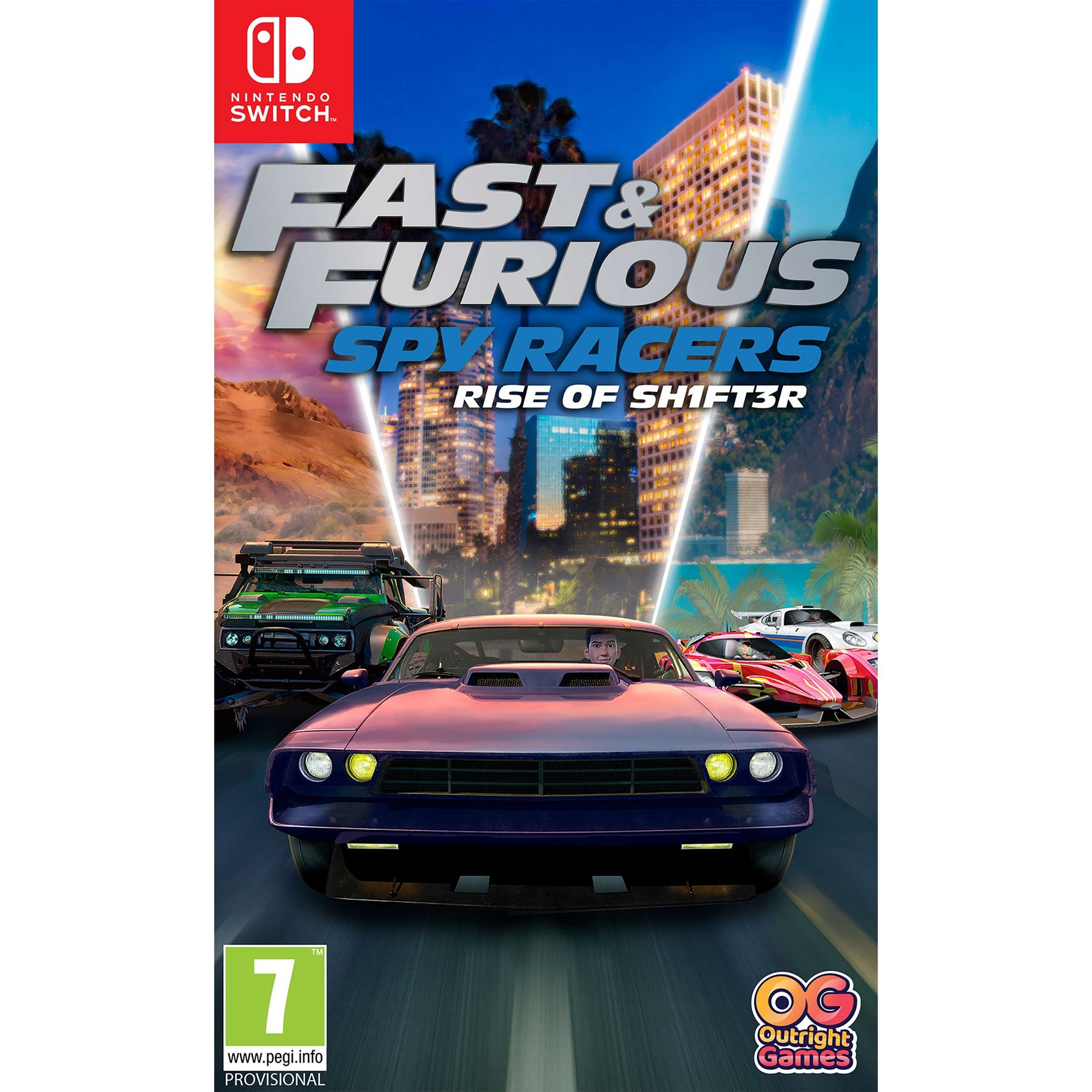 Nintendo Switch: Fast and Furious Spy Racers Rise Of SH1FT3R