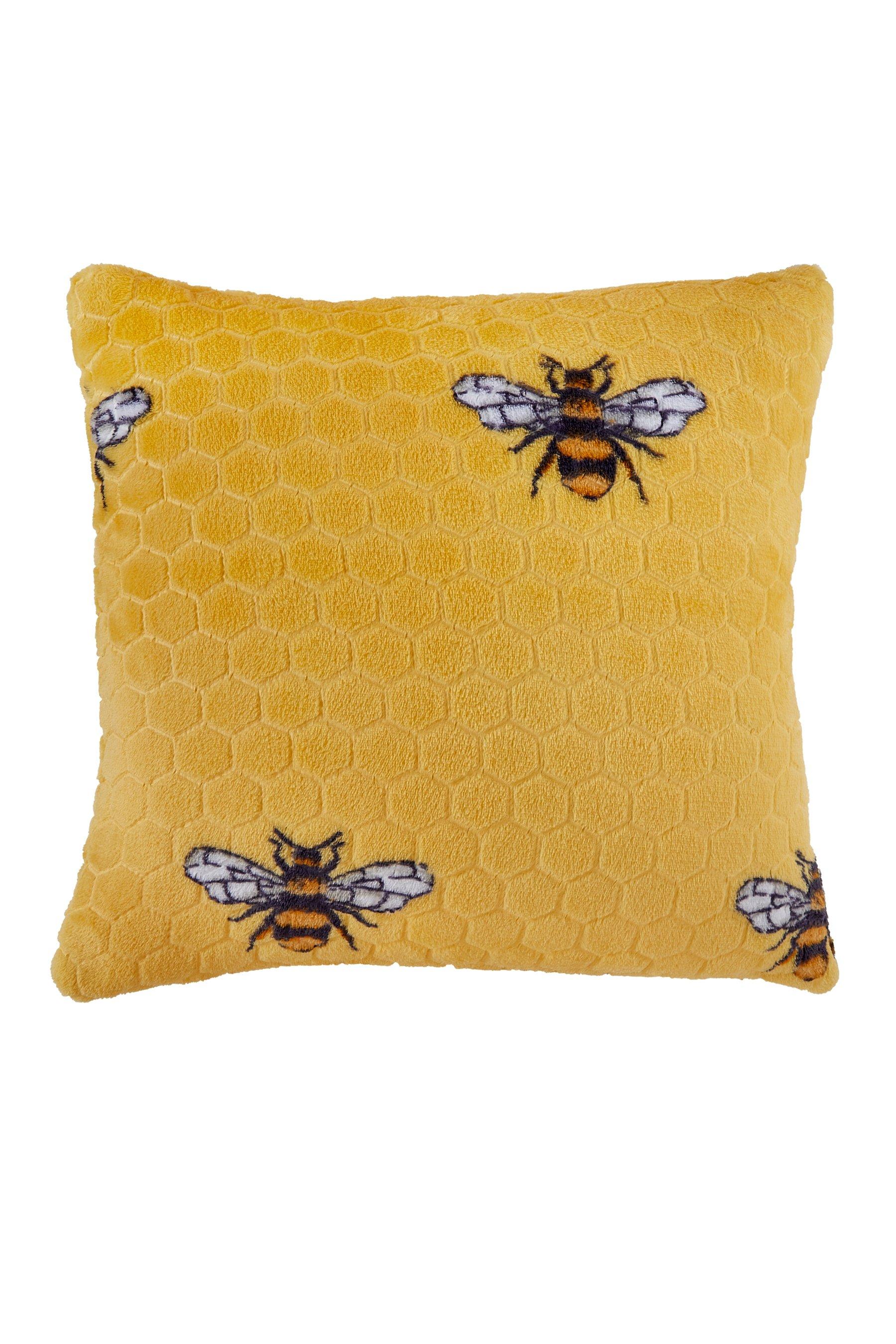 bee cushion cover