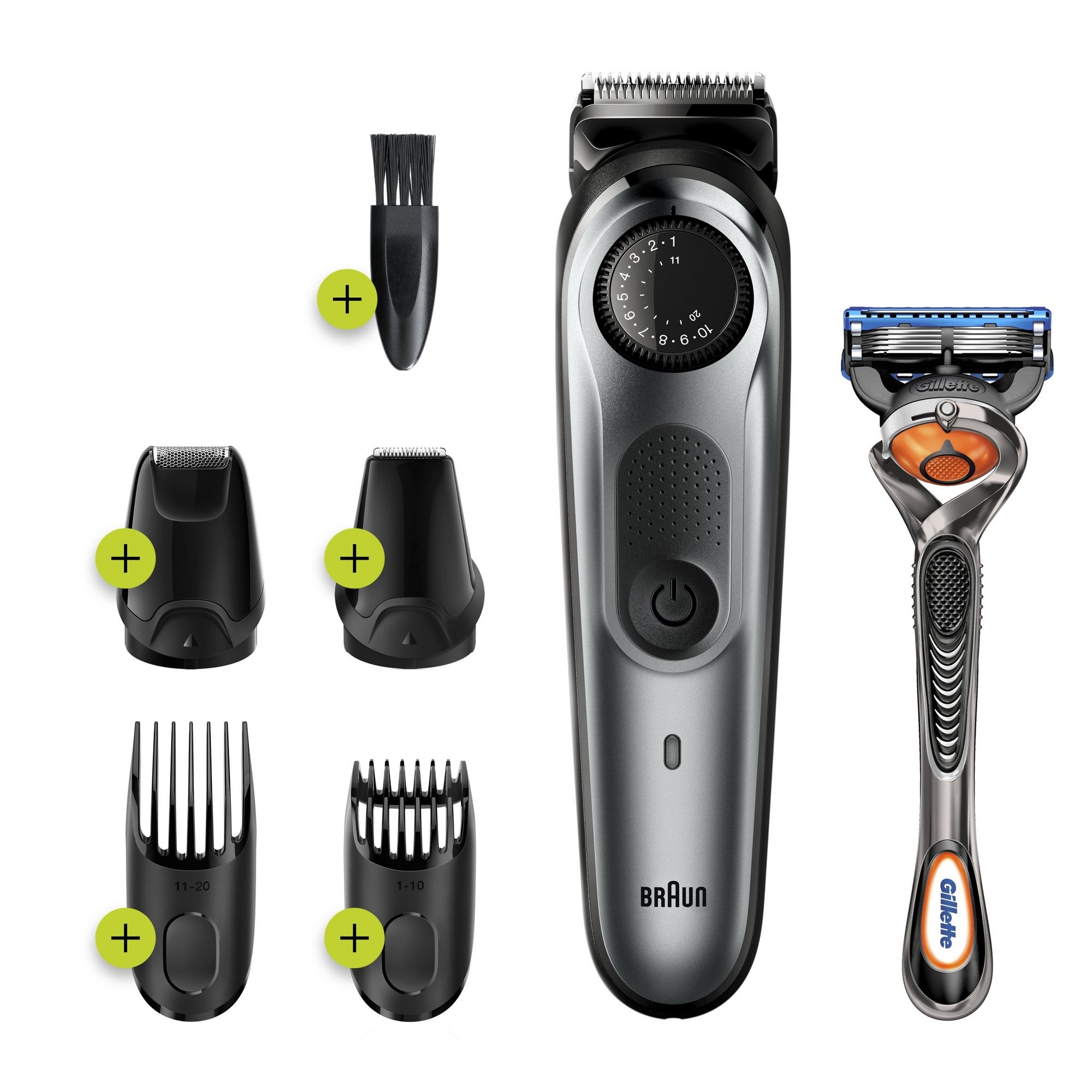 Braun Beard Trimmer and Hair Clipper with 39 Length Settings