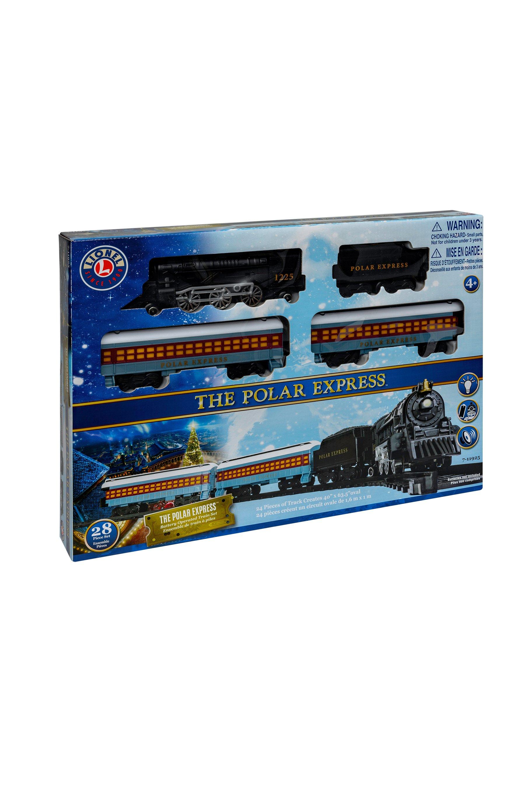 polar express toy train set