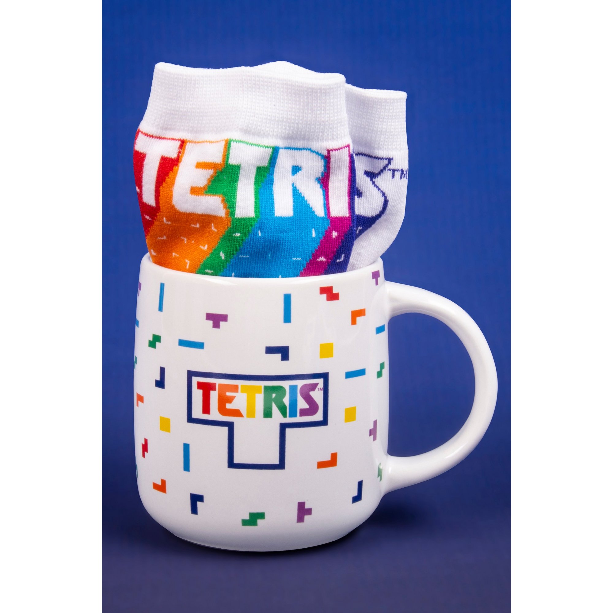 Tetris Mug and Socks Set