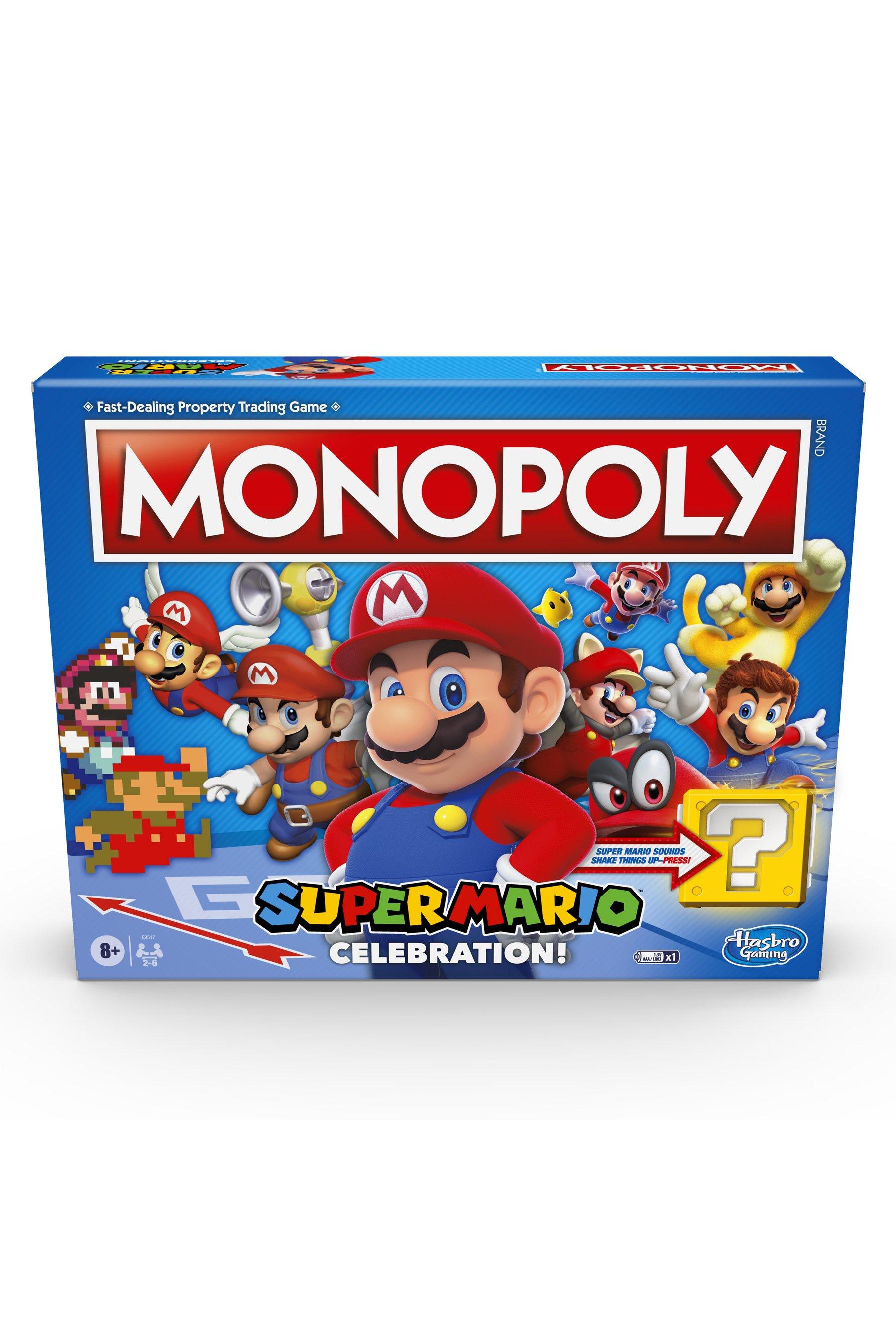 monopoly super mario celebration board game | Monopoly super mario ...