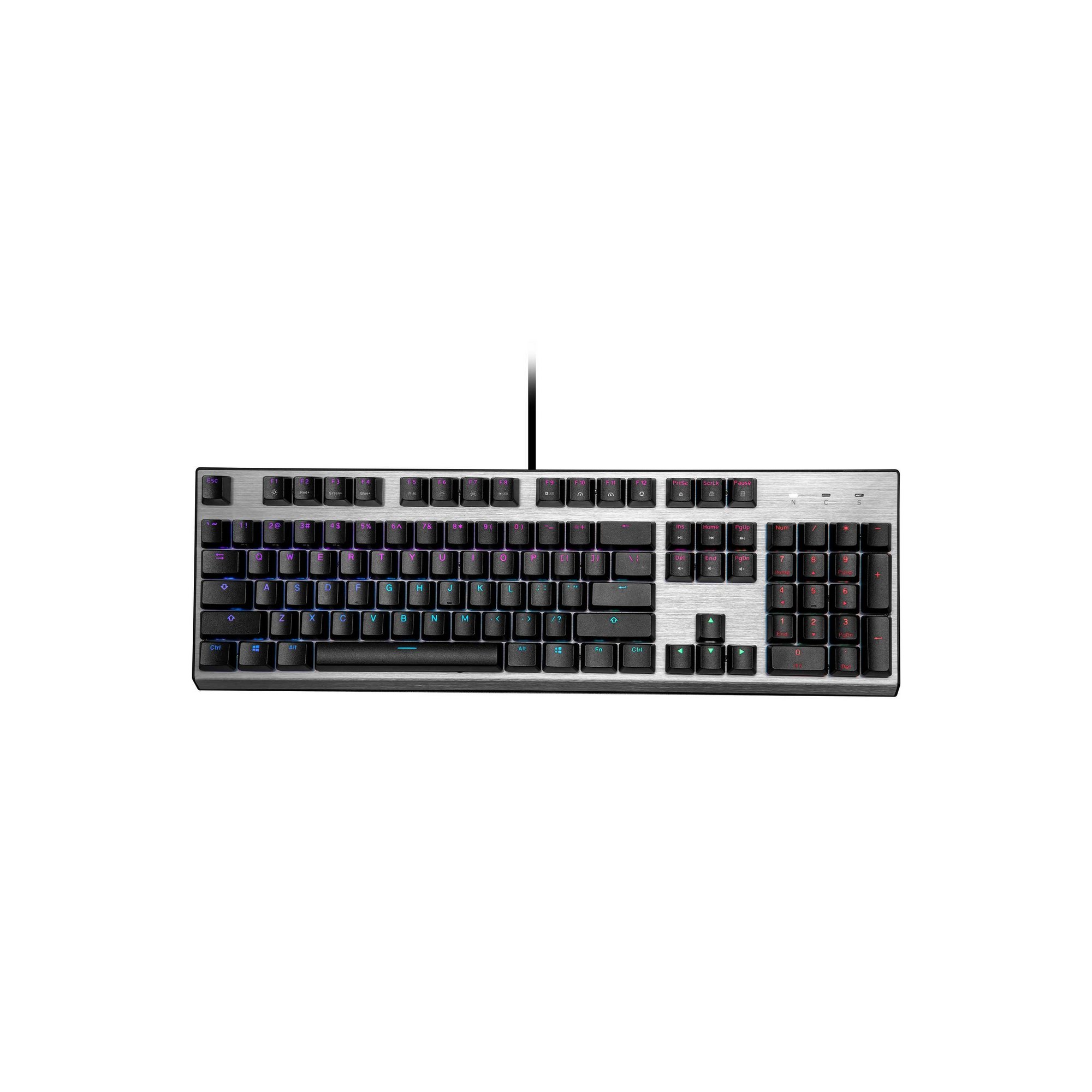 Cooler Master CK351 IP58 Rated Hot Swappable RGB Wired Mechanical Gaming Keyboard