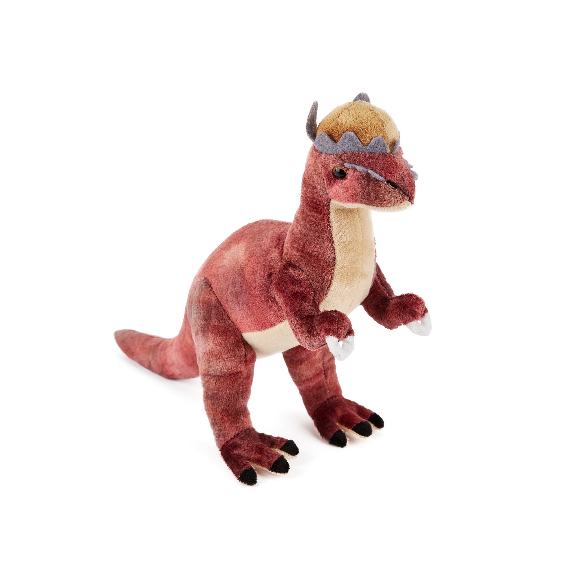 Zappi Red Pachycephalosaurus 14 Inch Plush Soft Toy