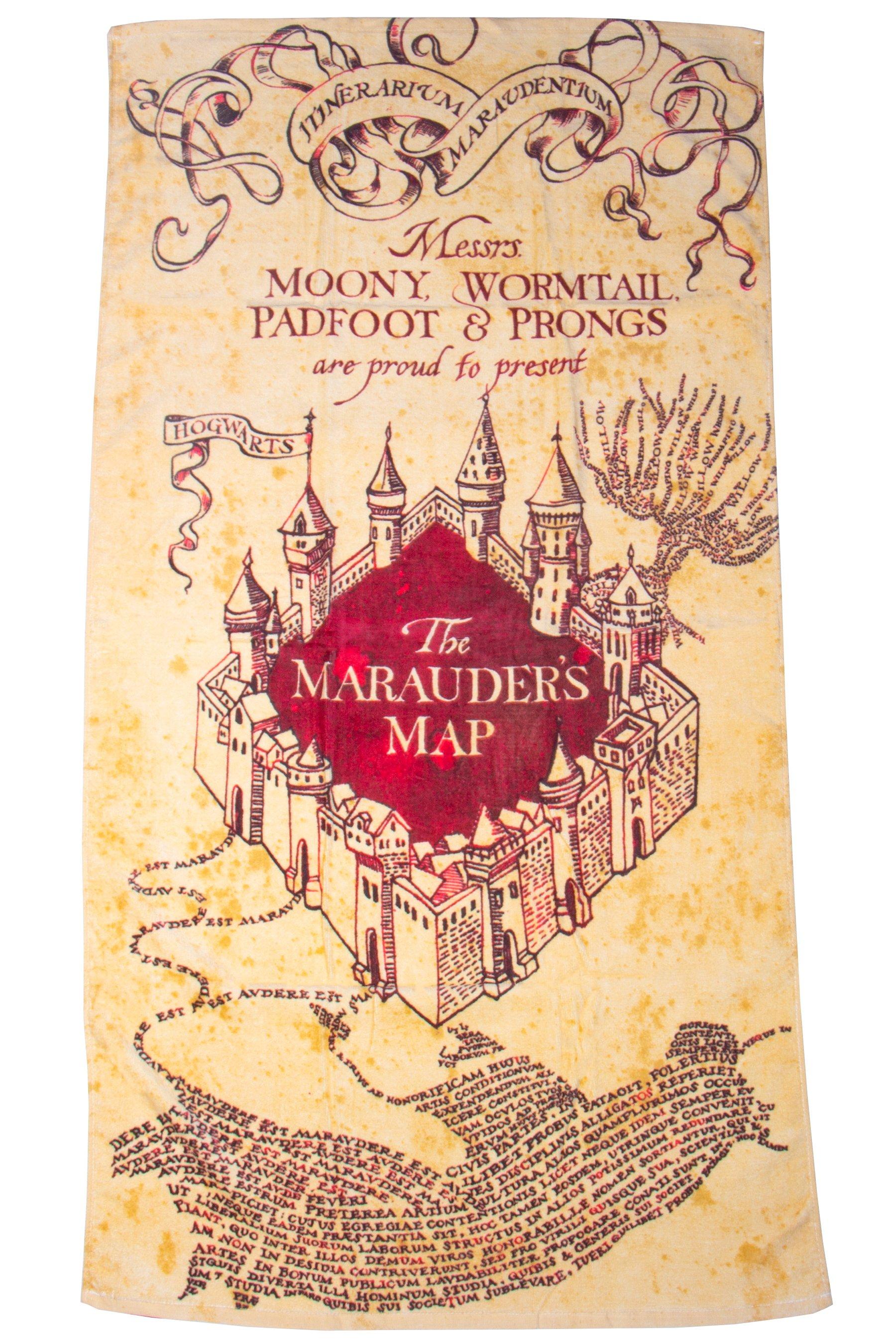 Interactive Marauders Map Online Harry Potter Marauders Map Towel | Studio