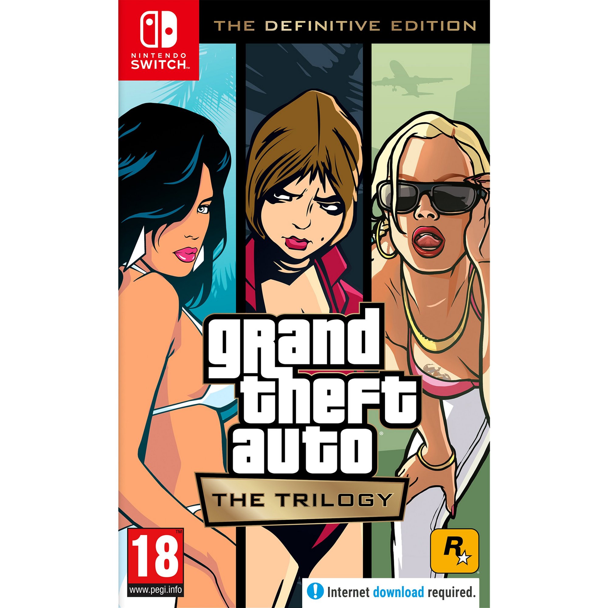 Nintendo Switch: Grand Theft Auto: The Trilogy - Definitive Edition