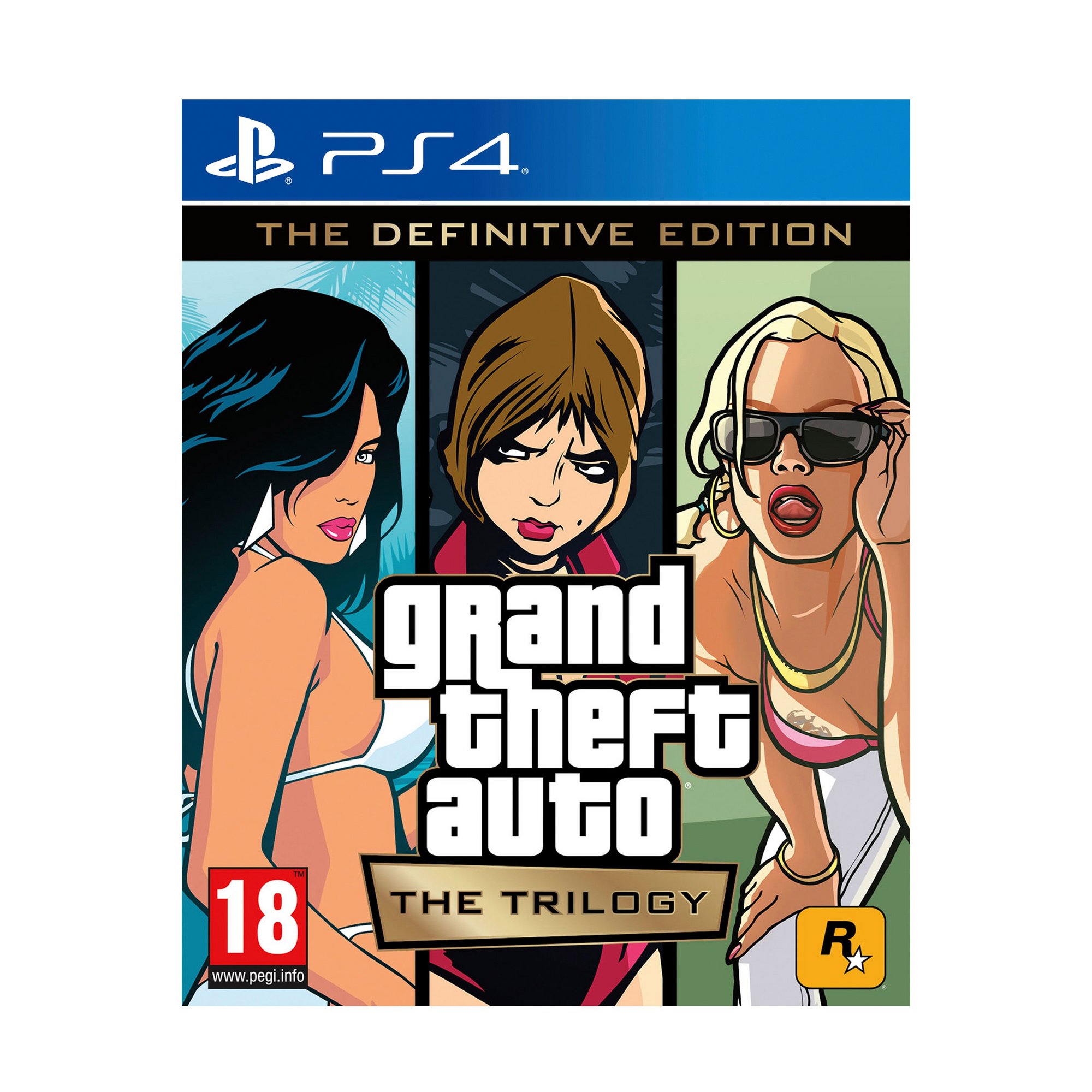 Sony PS4: Grand Theft Auto: The Trilogy - Definitive Edition