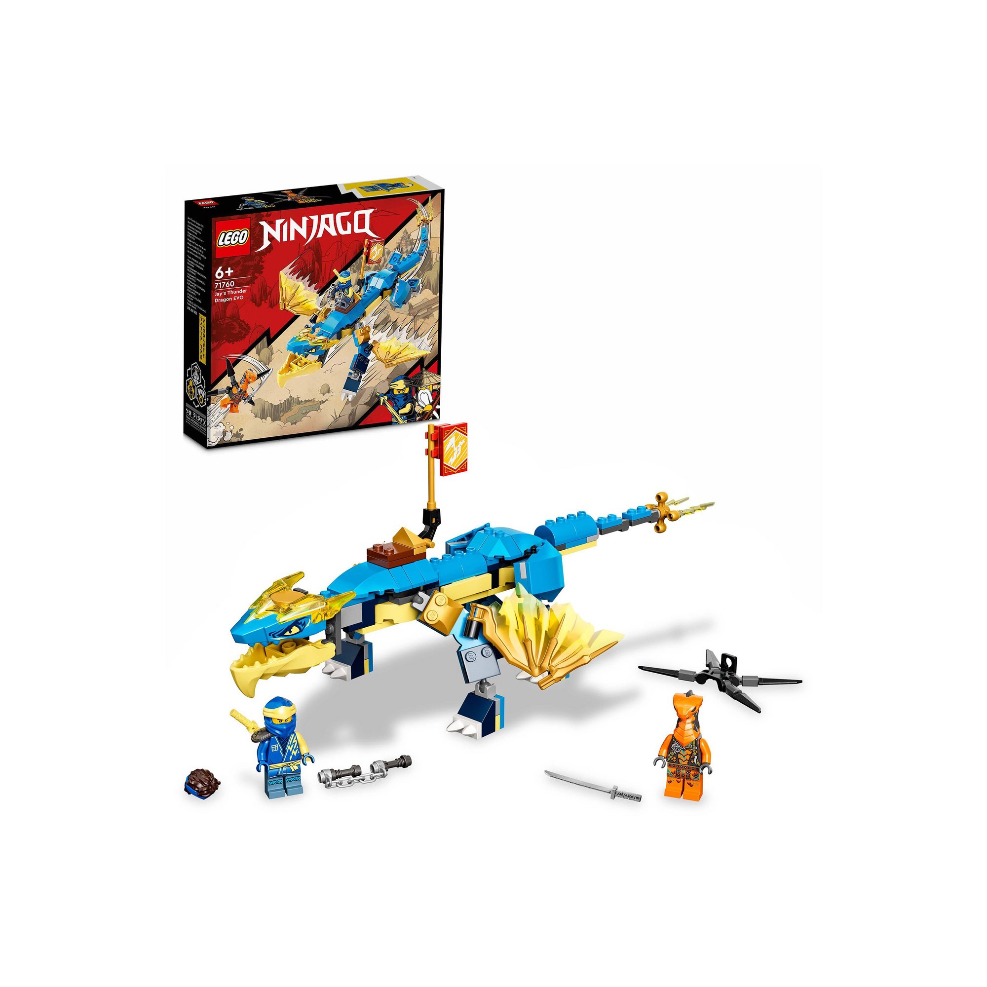 LEGO NINJAGO Jays Thunder Dragon EVO Toy 71760
