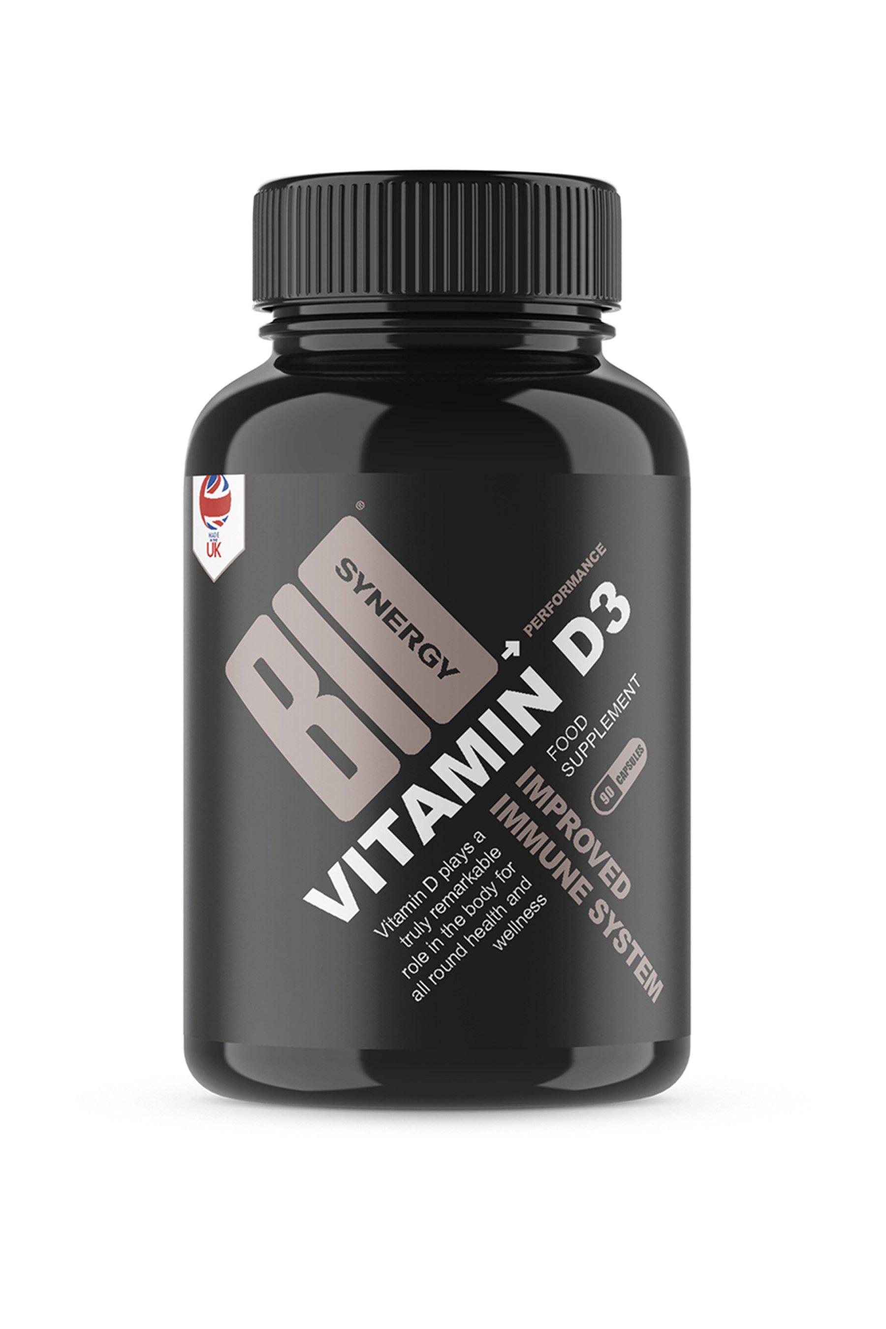 bio-synergy vitamin d 90 capsules - white