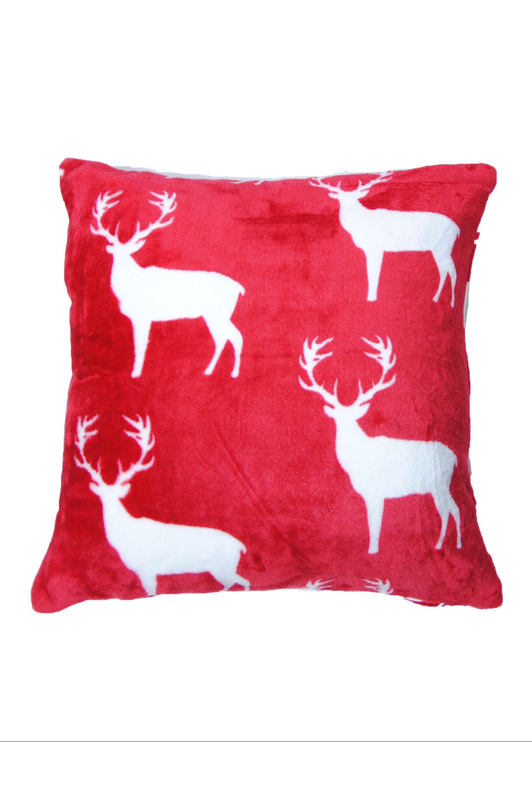 large stag cushion