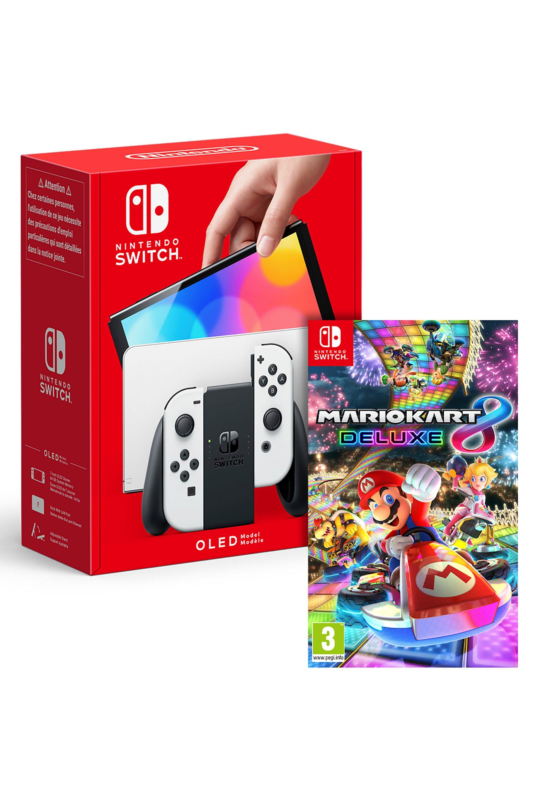 Nintendo Switch Oled Nintendo Switch Oled Console White & Free Mario ...