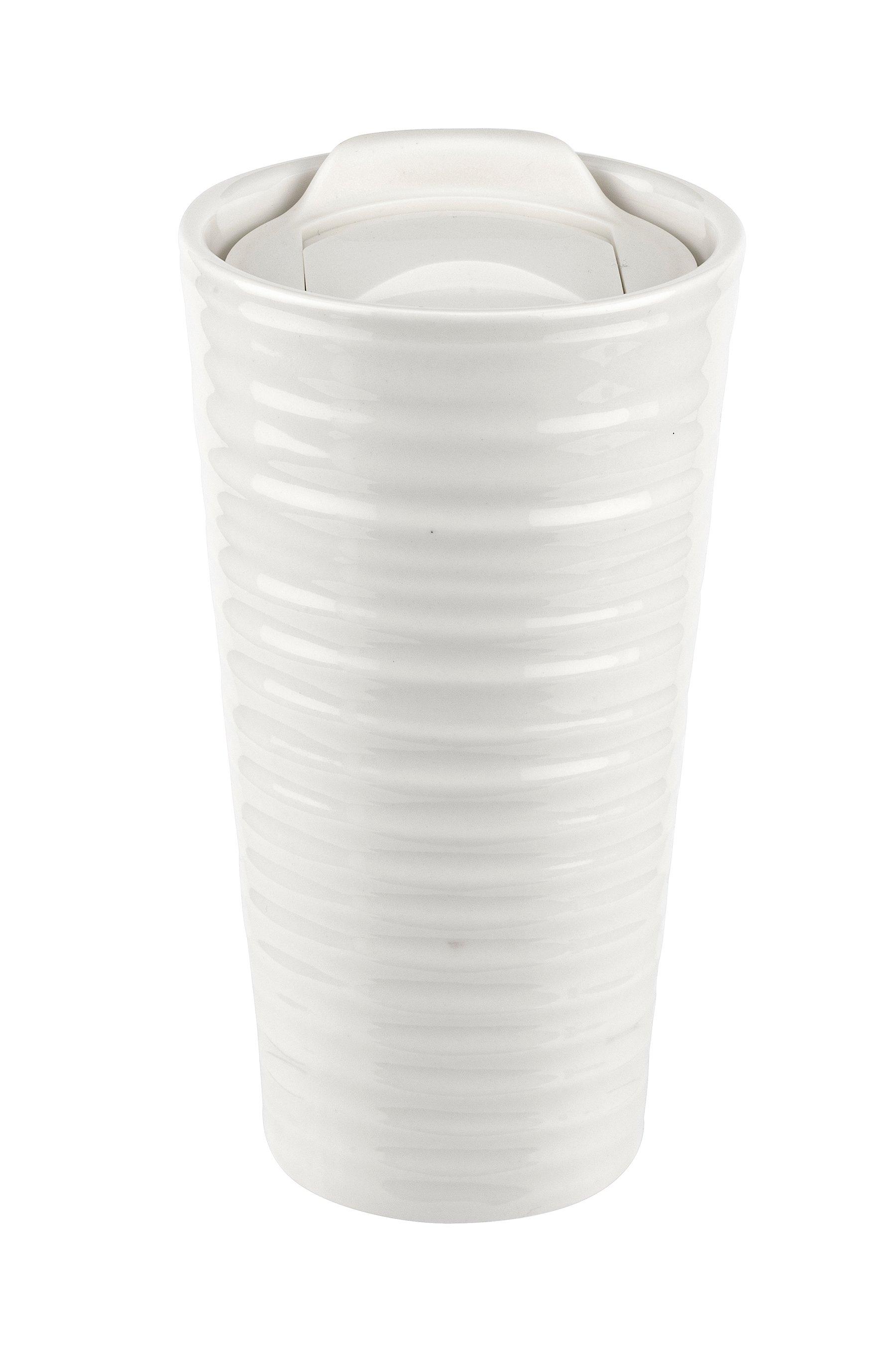 Portmeirion Sophie Conran Travel Mug - White