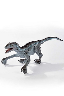 Toylife Remote Control Blue Velociraptor