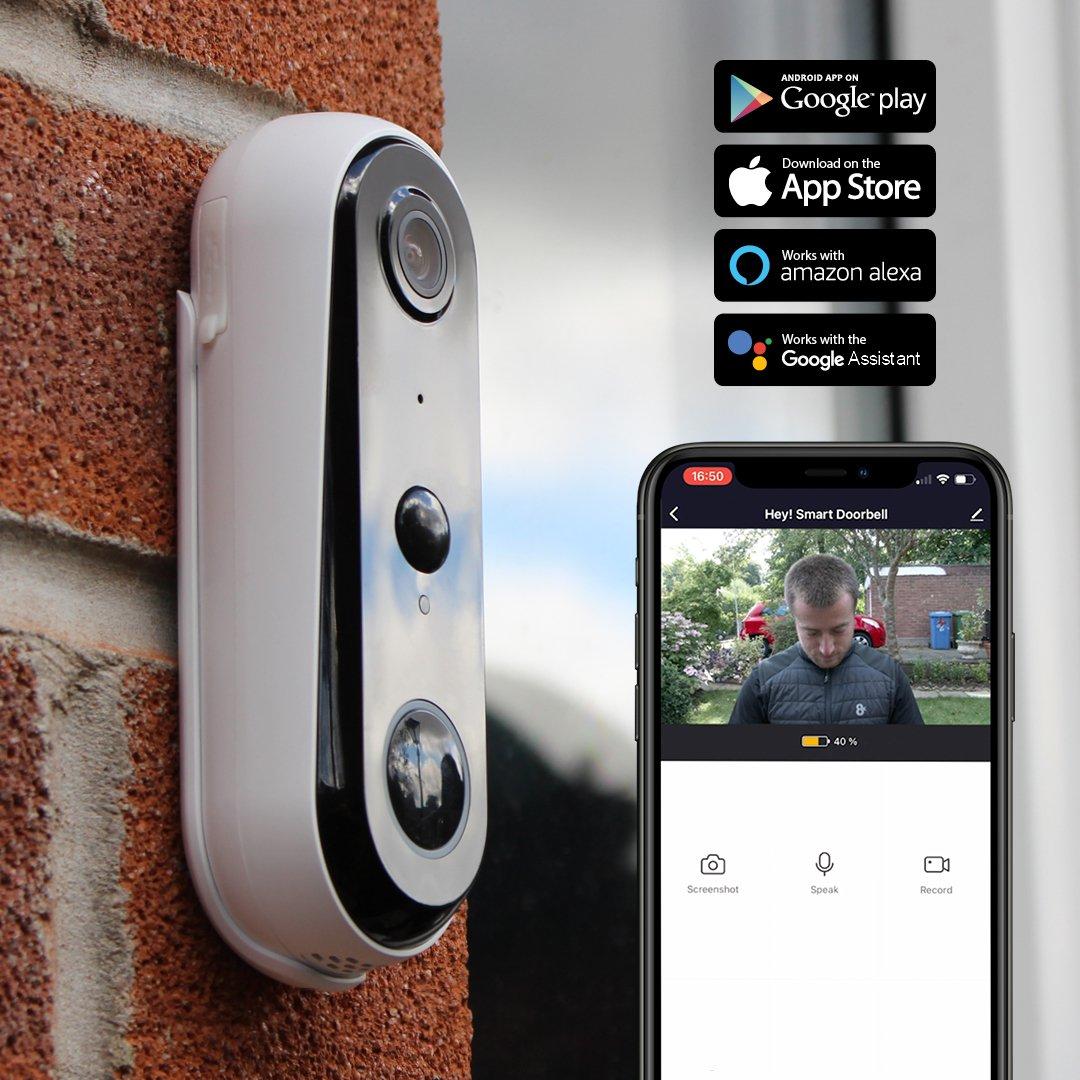 hey smart video doorbell review