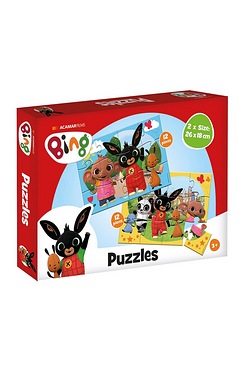 Totum Bing Set of 2 12 Piece Jigsaw Puzzles