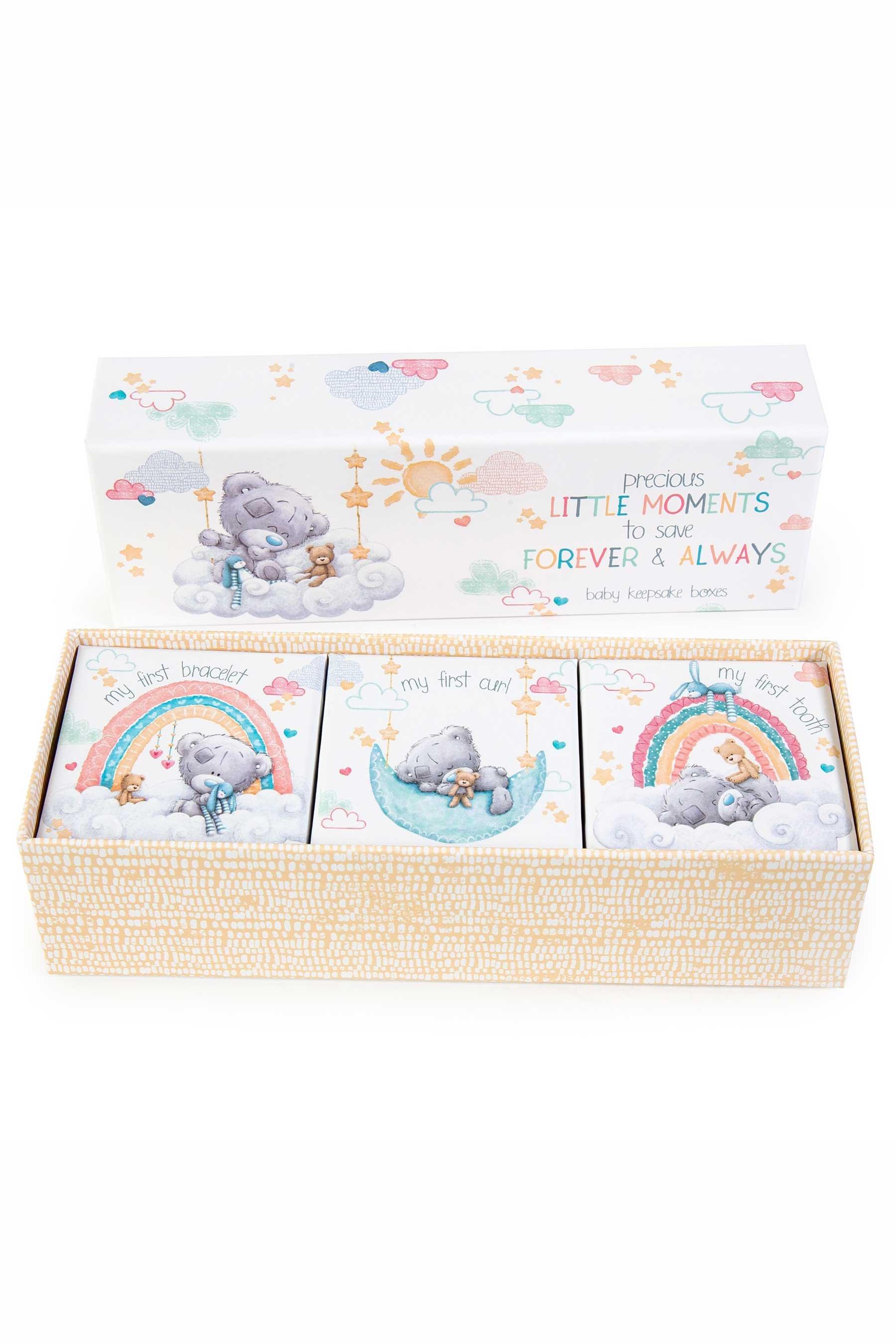 Tiny Tatty Teddy Baby Trinket Boxes - White